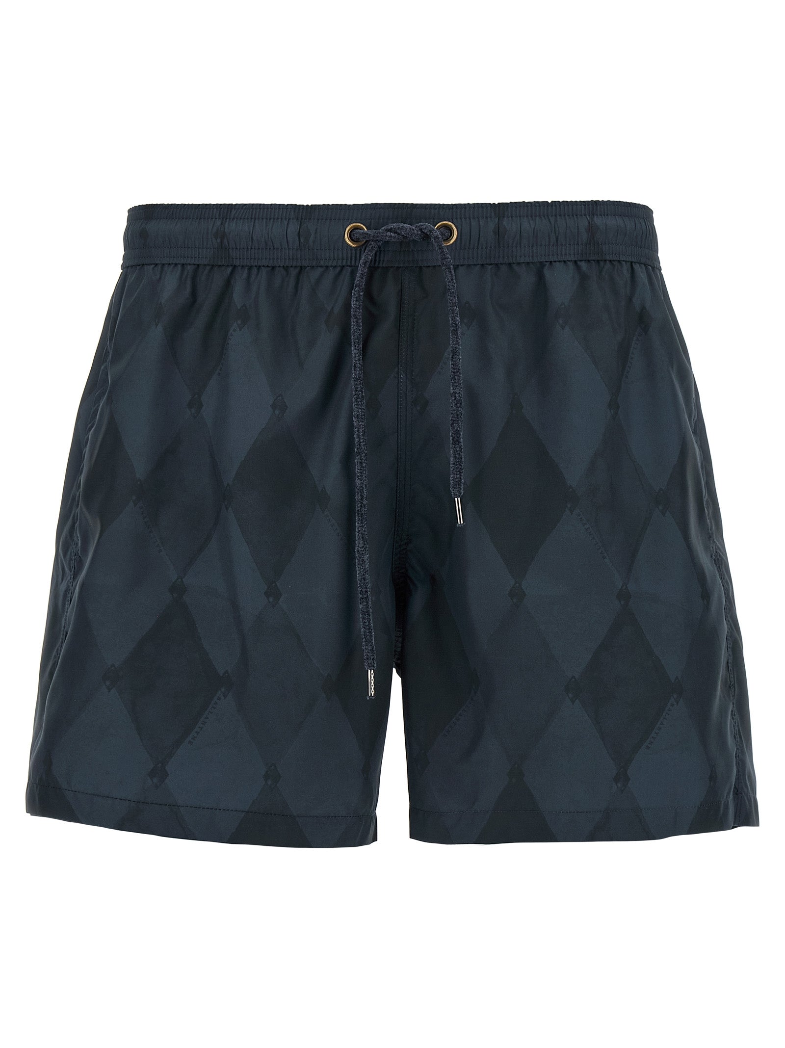 Ballantyne Blue Polyester Swim Shorts