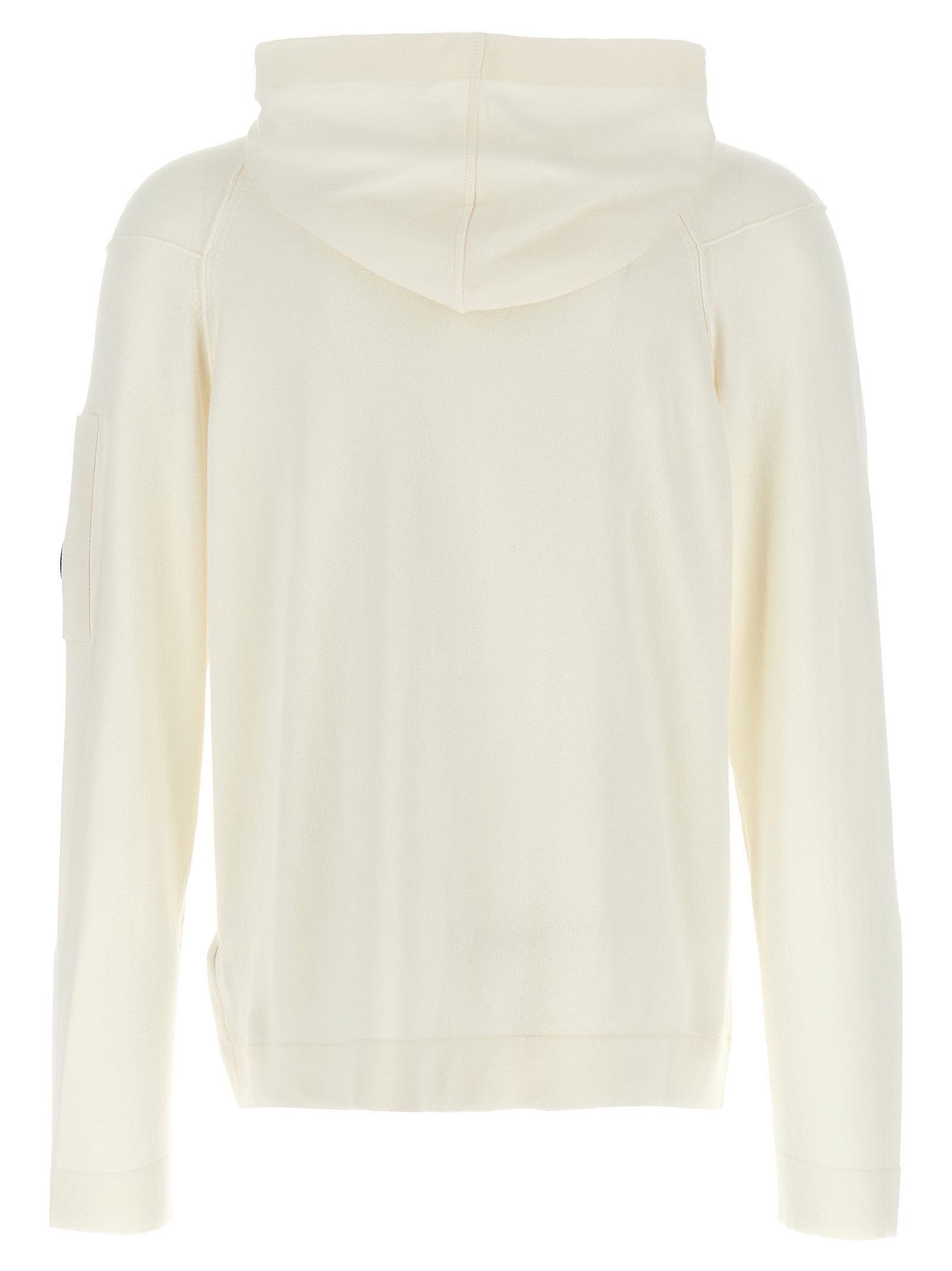 C.P. Company White Cotton Sweatshirt