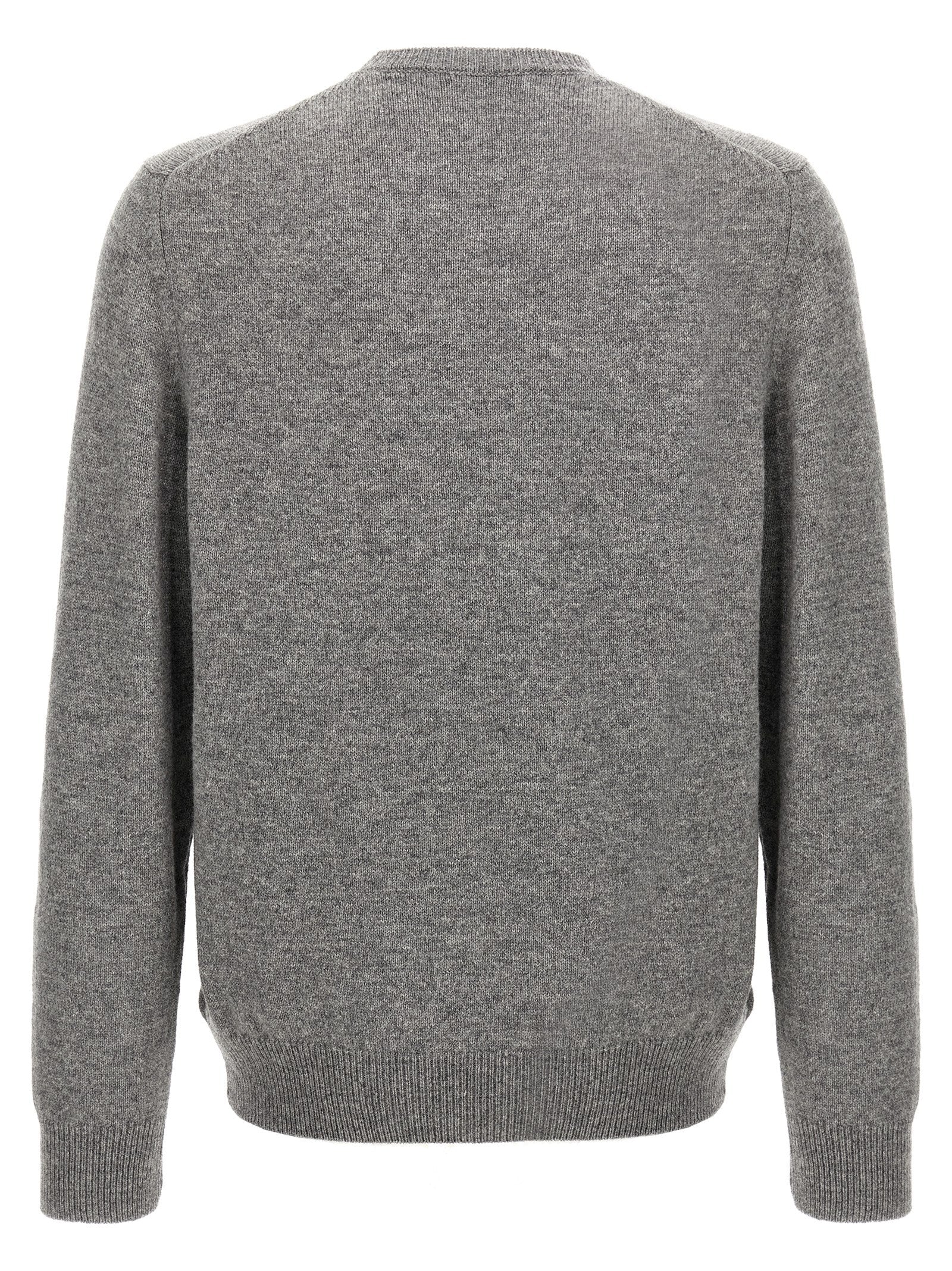 ZANONE Gray Virgin Wool Cardigan