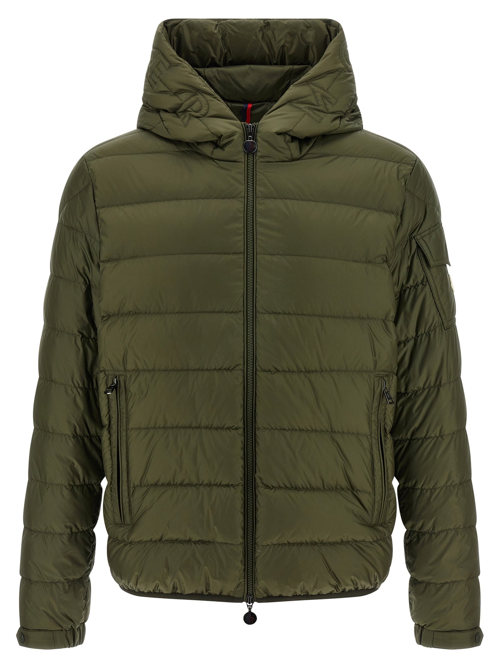 Moncler Bicolor Polyamide Full-Length Jacket