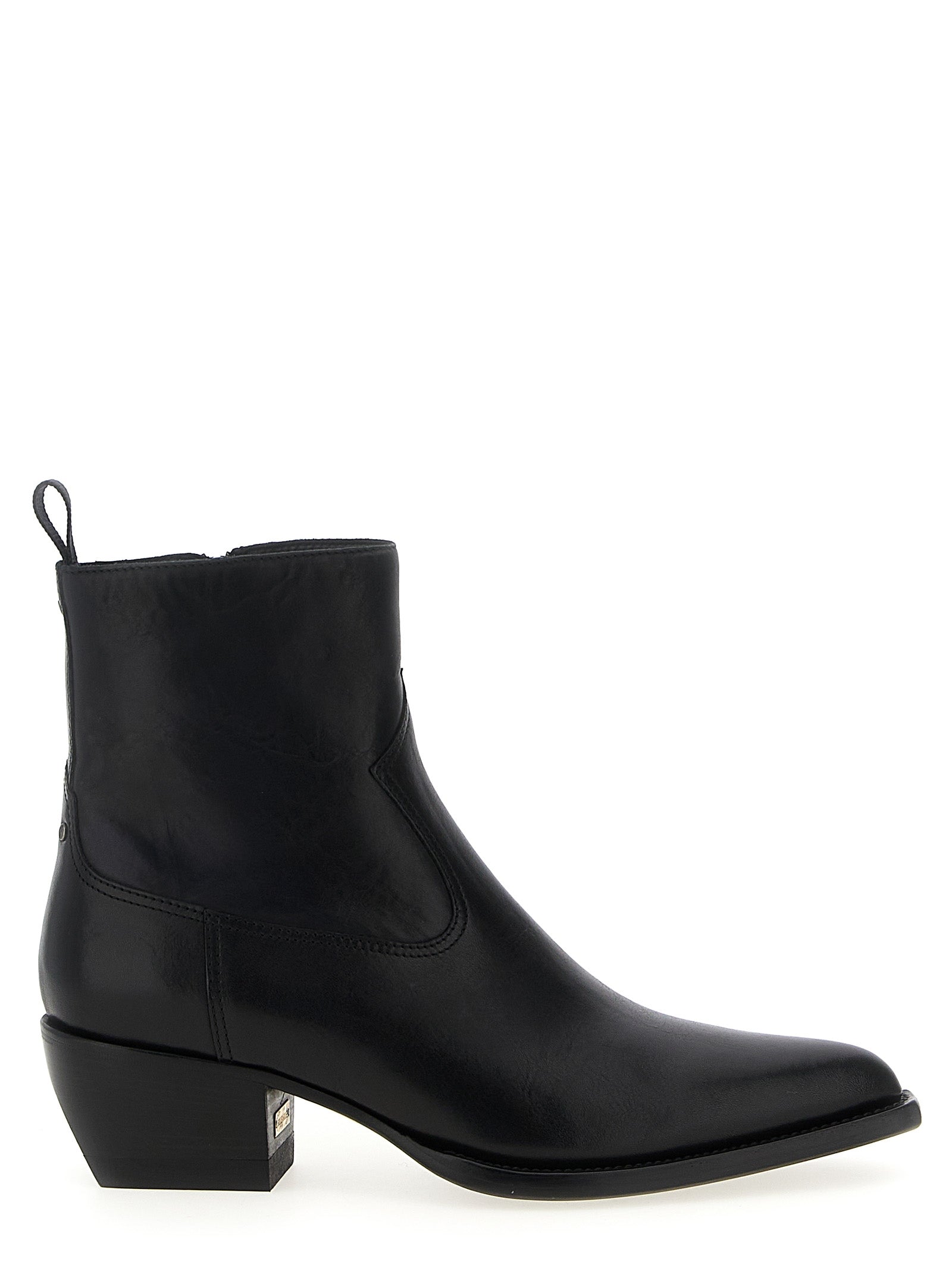Golden Goose Black Cowhide Chelsea Boots
