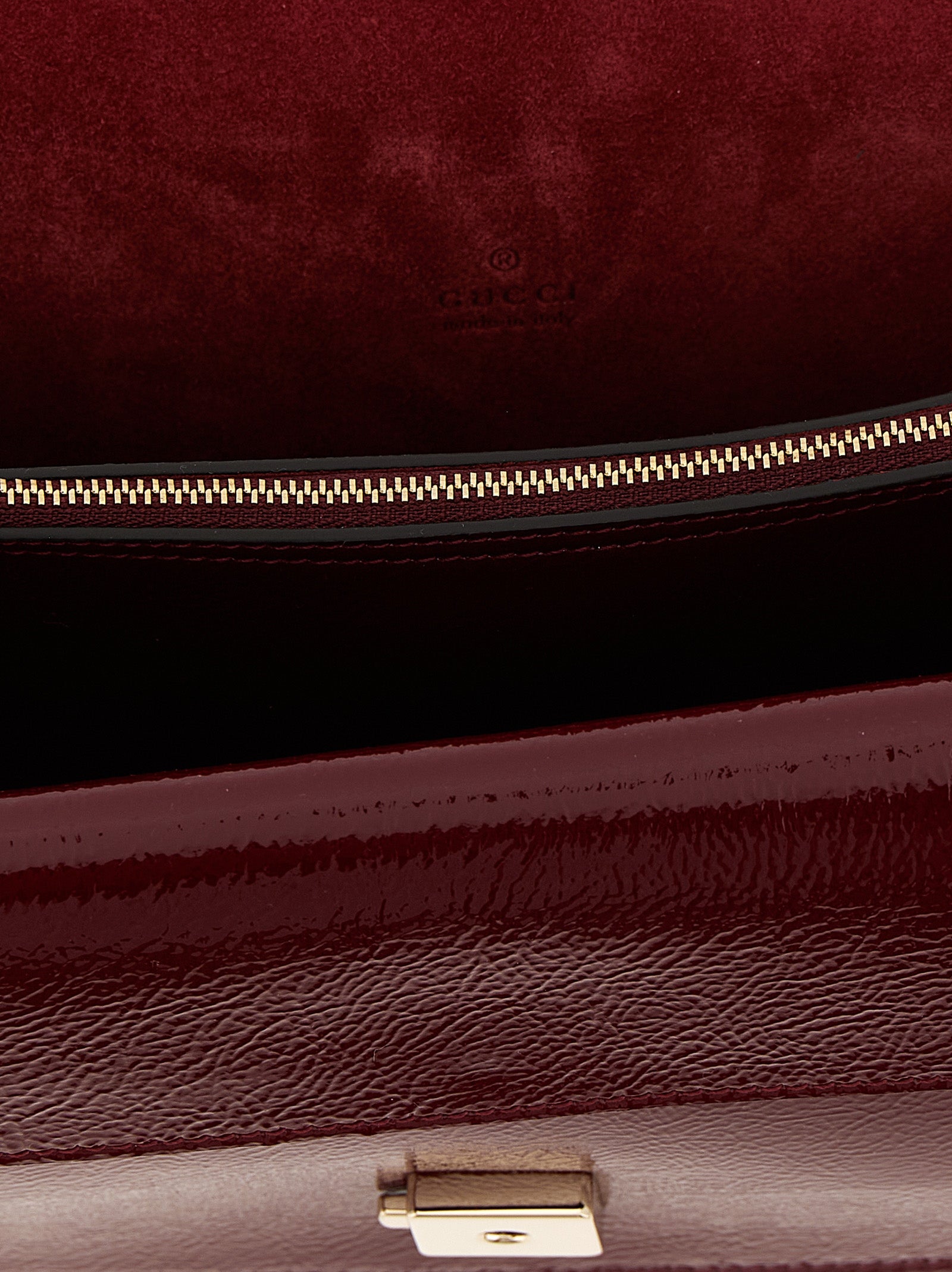 Gucci Red Calfskin Shoulder Bag