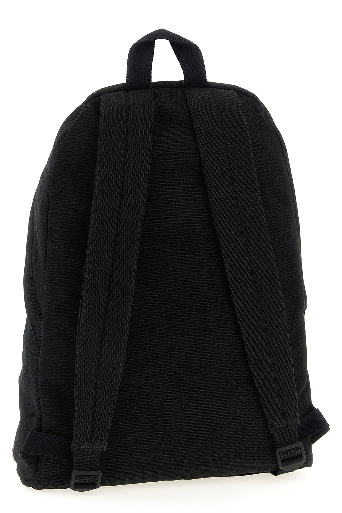 Balenciaga Black Cotton Backpack