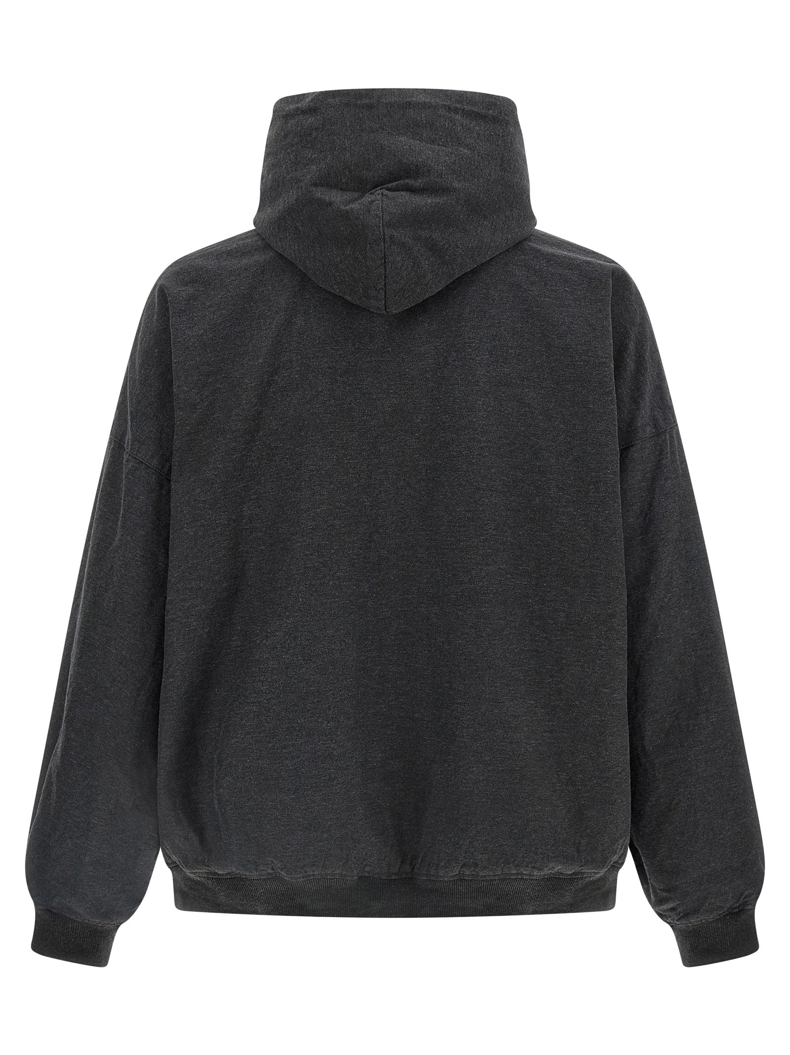 Balenciaga Gray Cotton Sweatshirt
