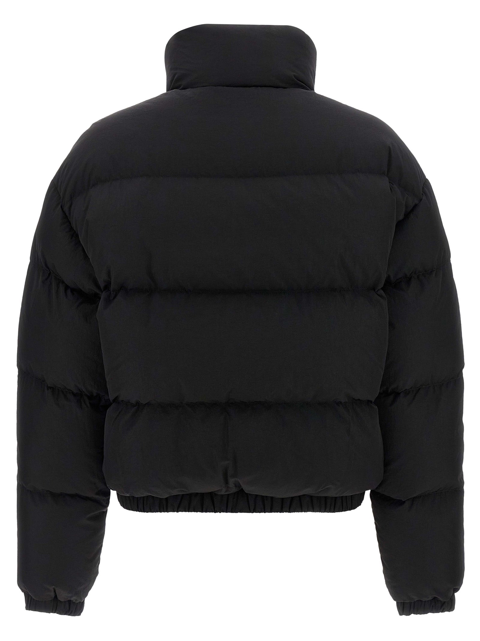 IENKI IENKI Black Nylon Full-Length Jacket