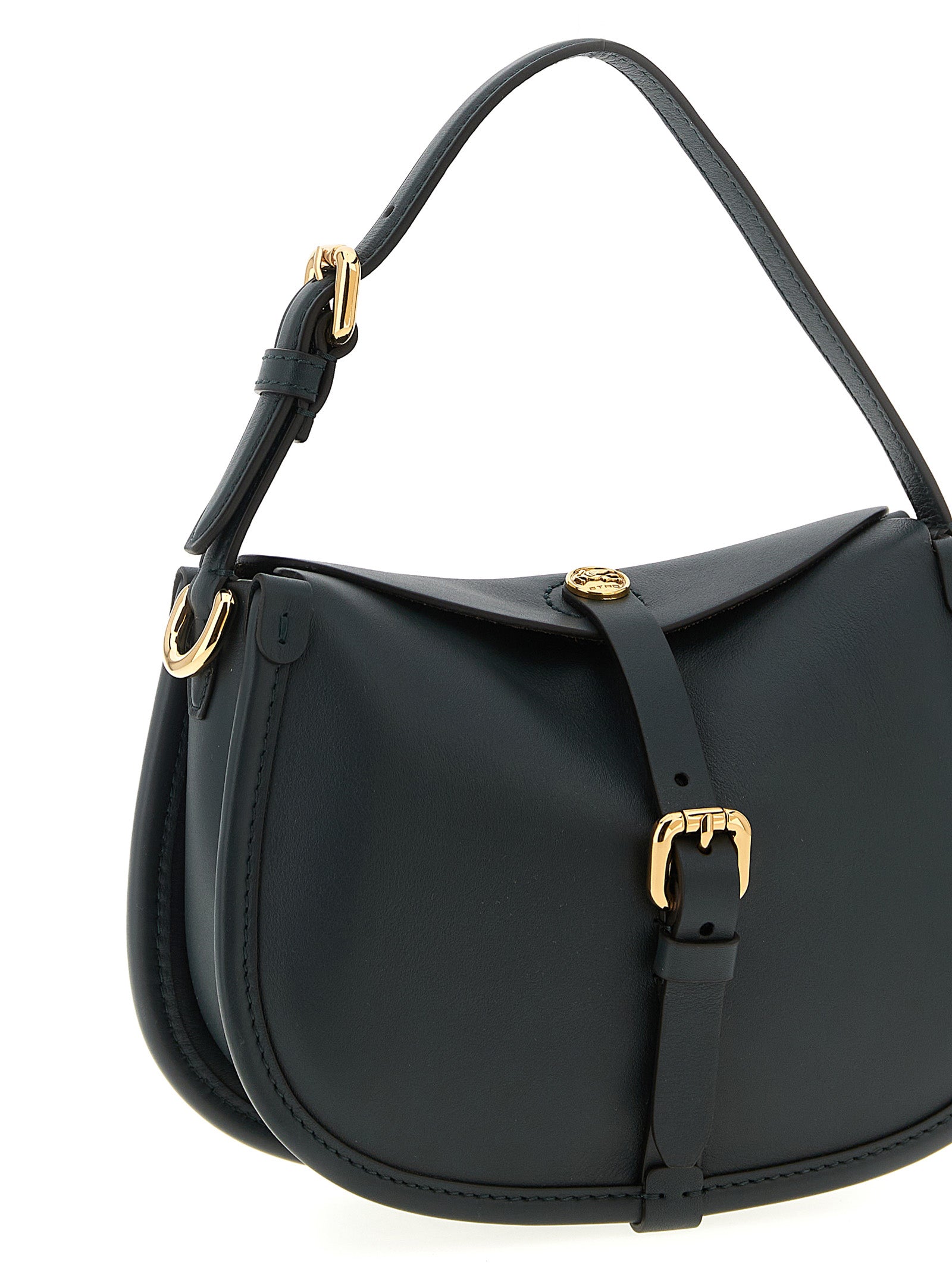 Etro Bicolor Calfskin Crossbody Bag