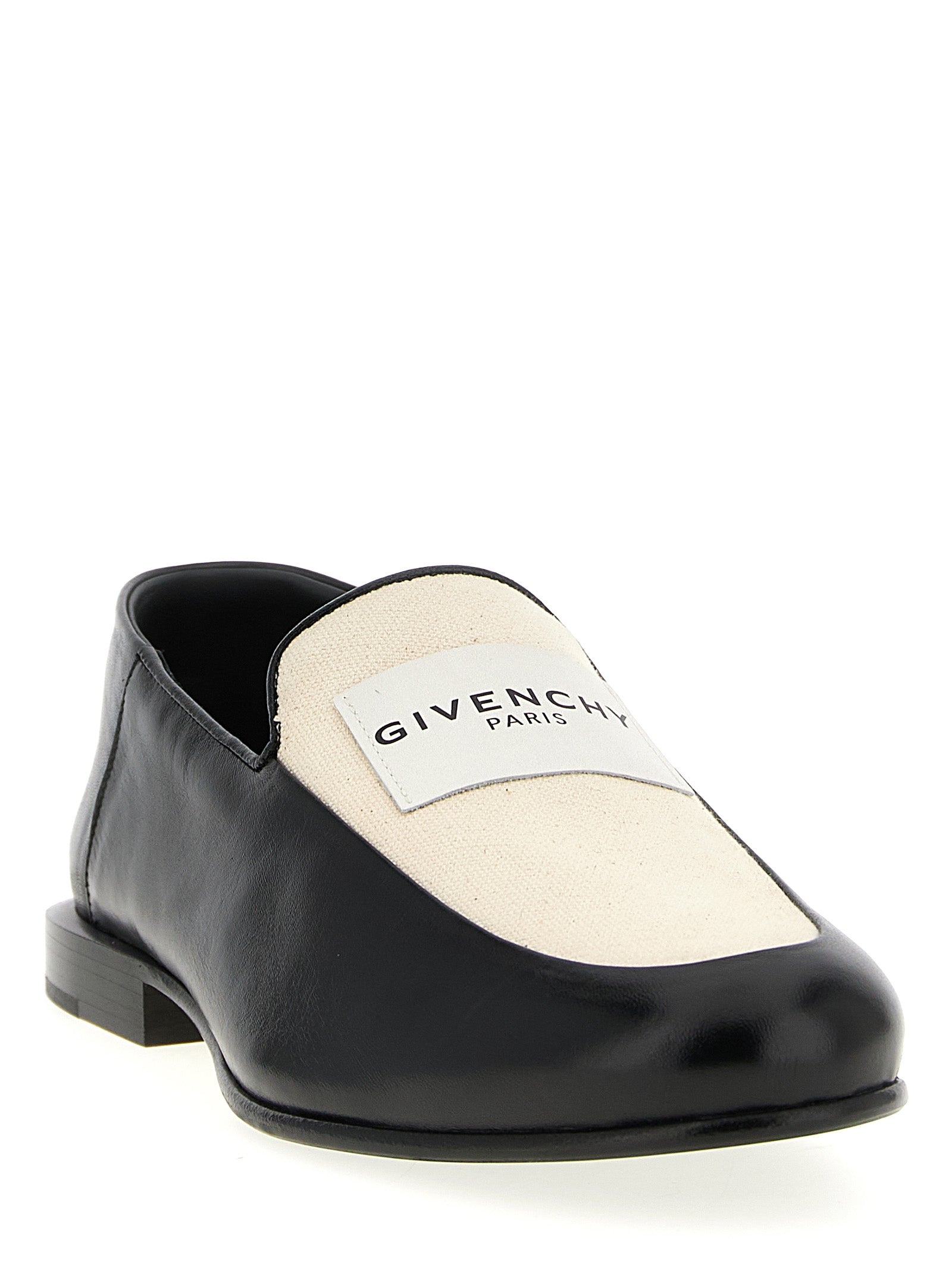 Givenchy Black Lamb Leather Slip-On Loafers