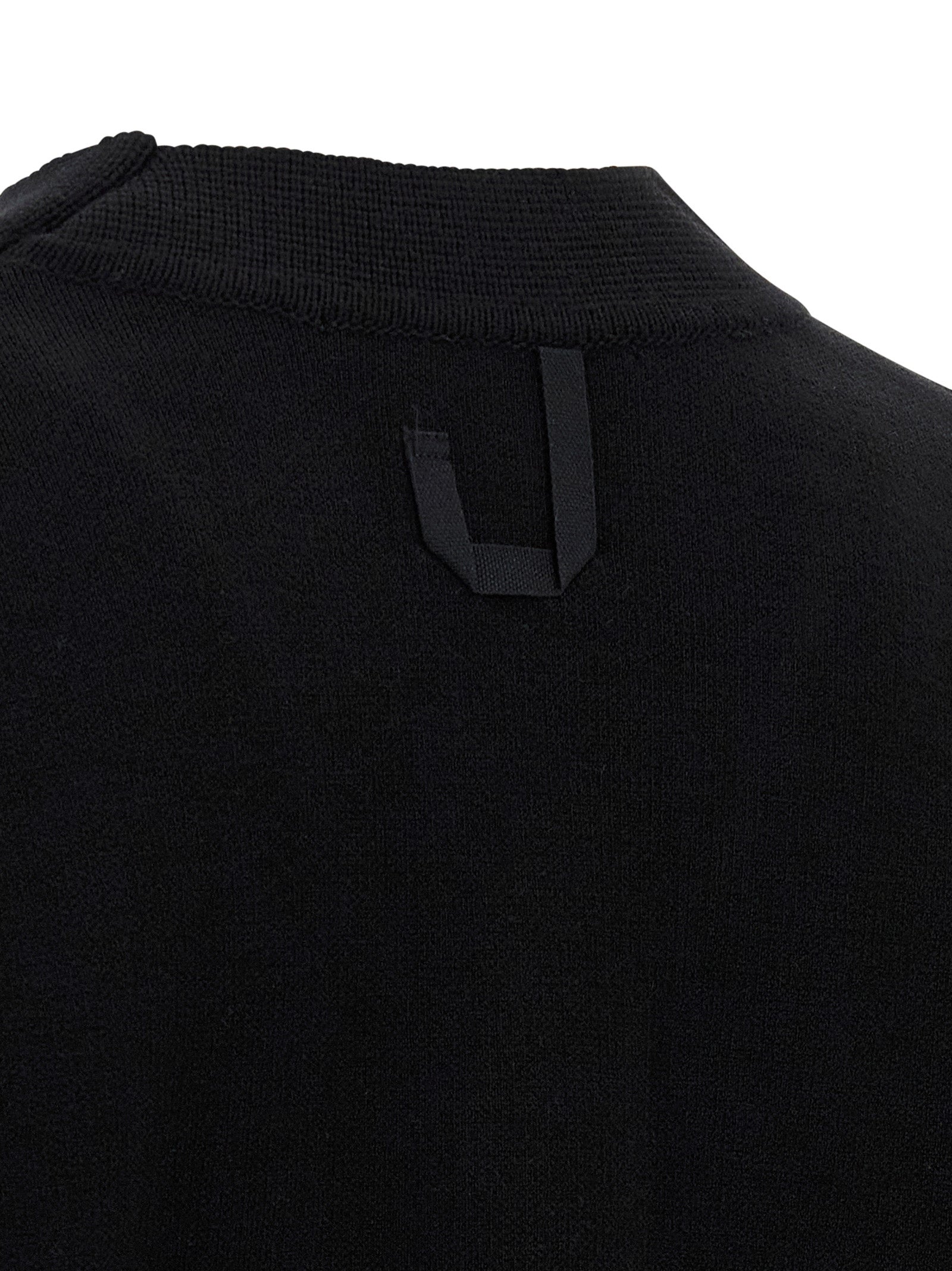Jacquemus Black Merino Wool Cardigan
