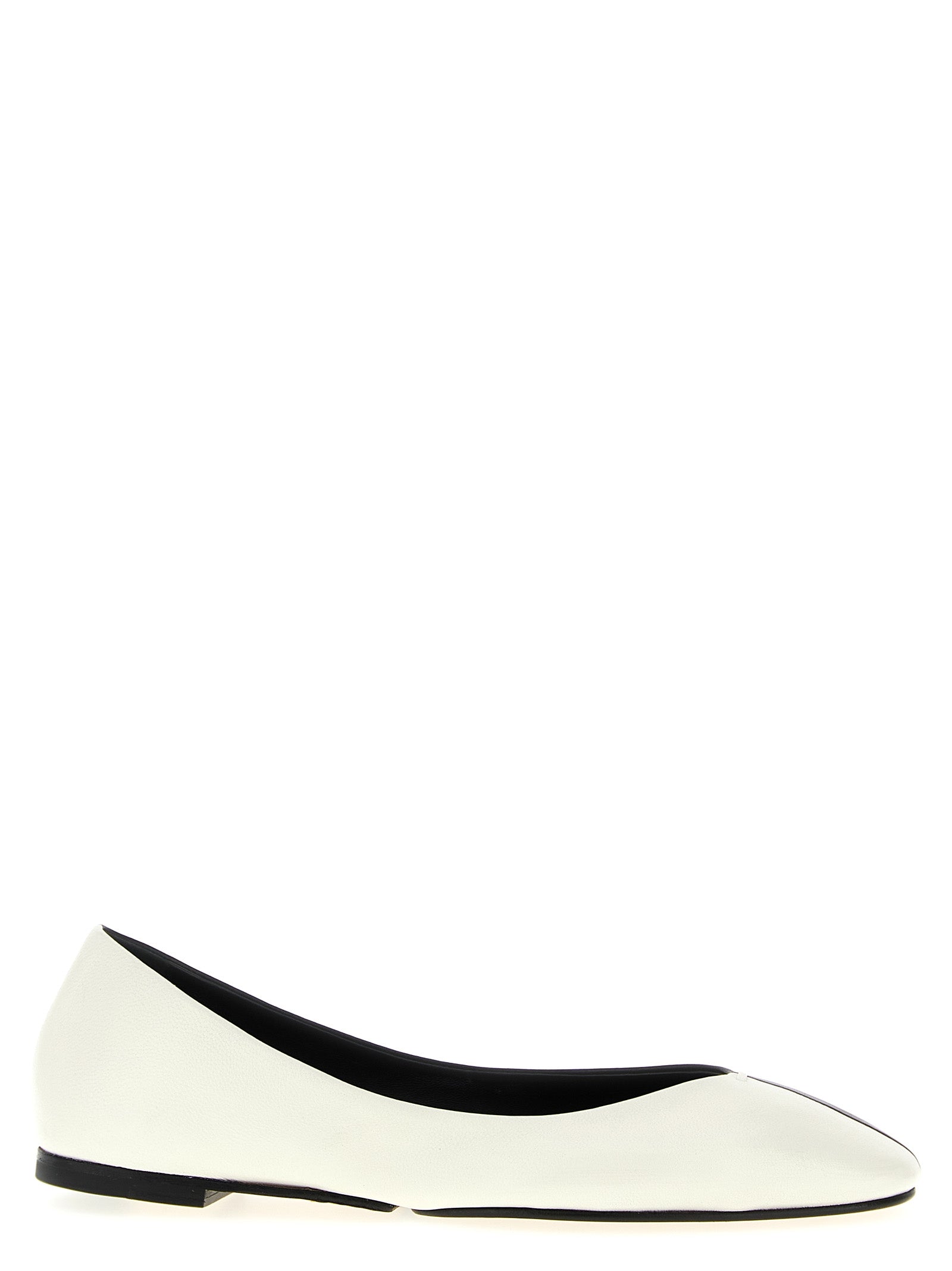Jacquemus Bicolor Lamb Leather Ballet Flats