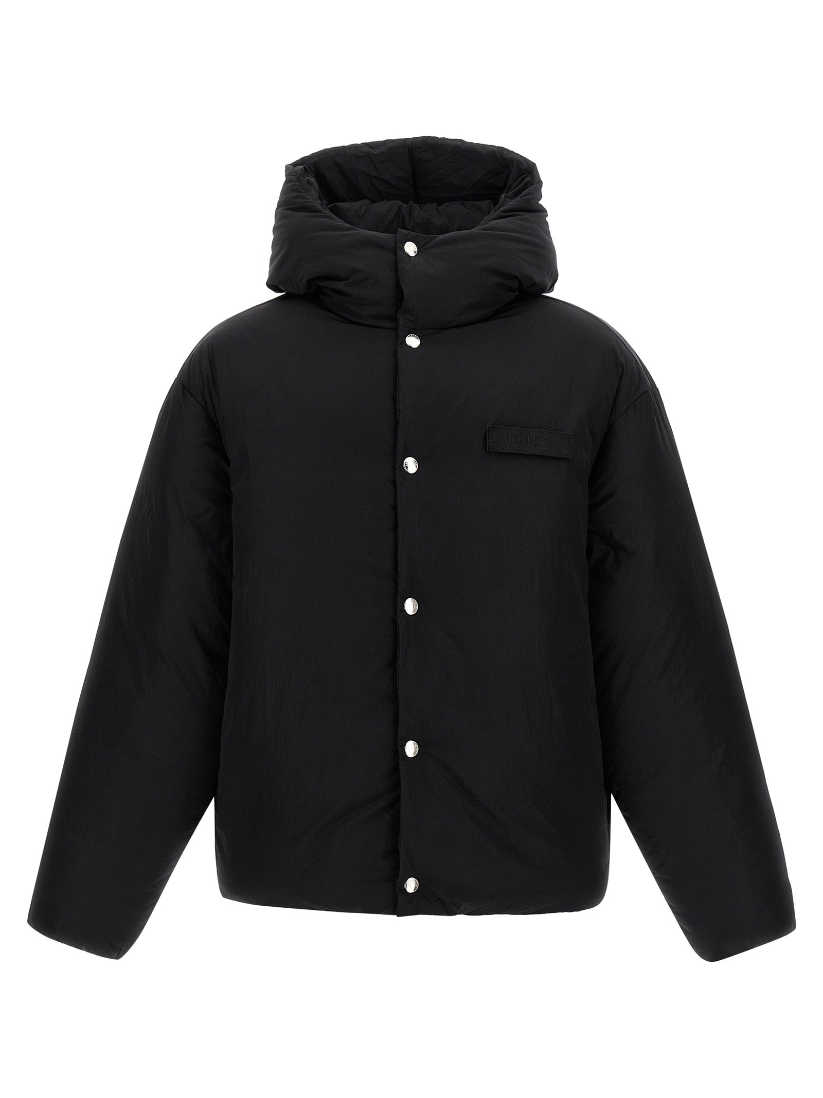 Jacquemus Black Polyamide Full-Length Jacket