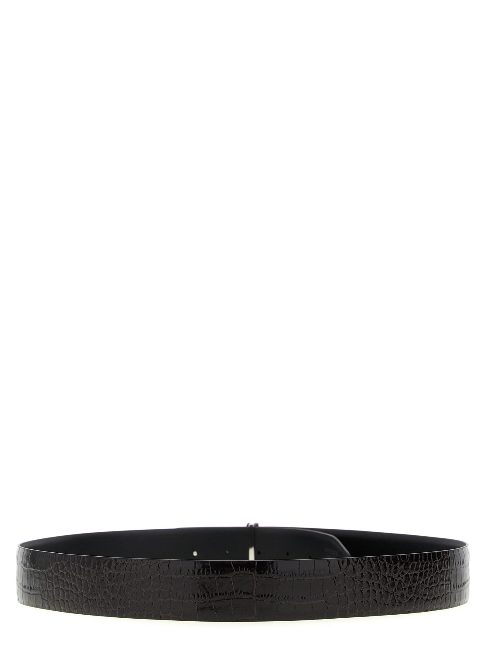 Tom Ford Brown Calfskin Belt