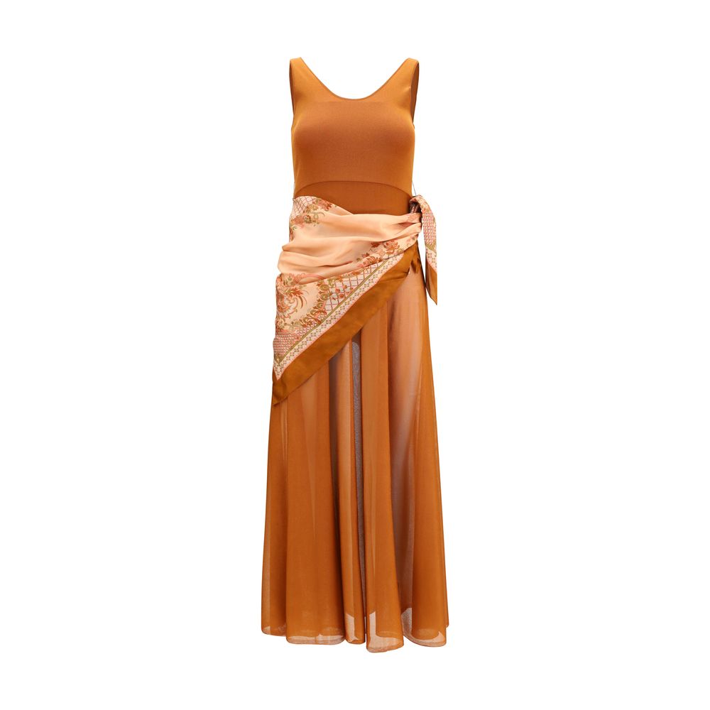 Zimmermann Brown Viscose Casual Dress