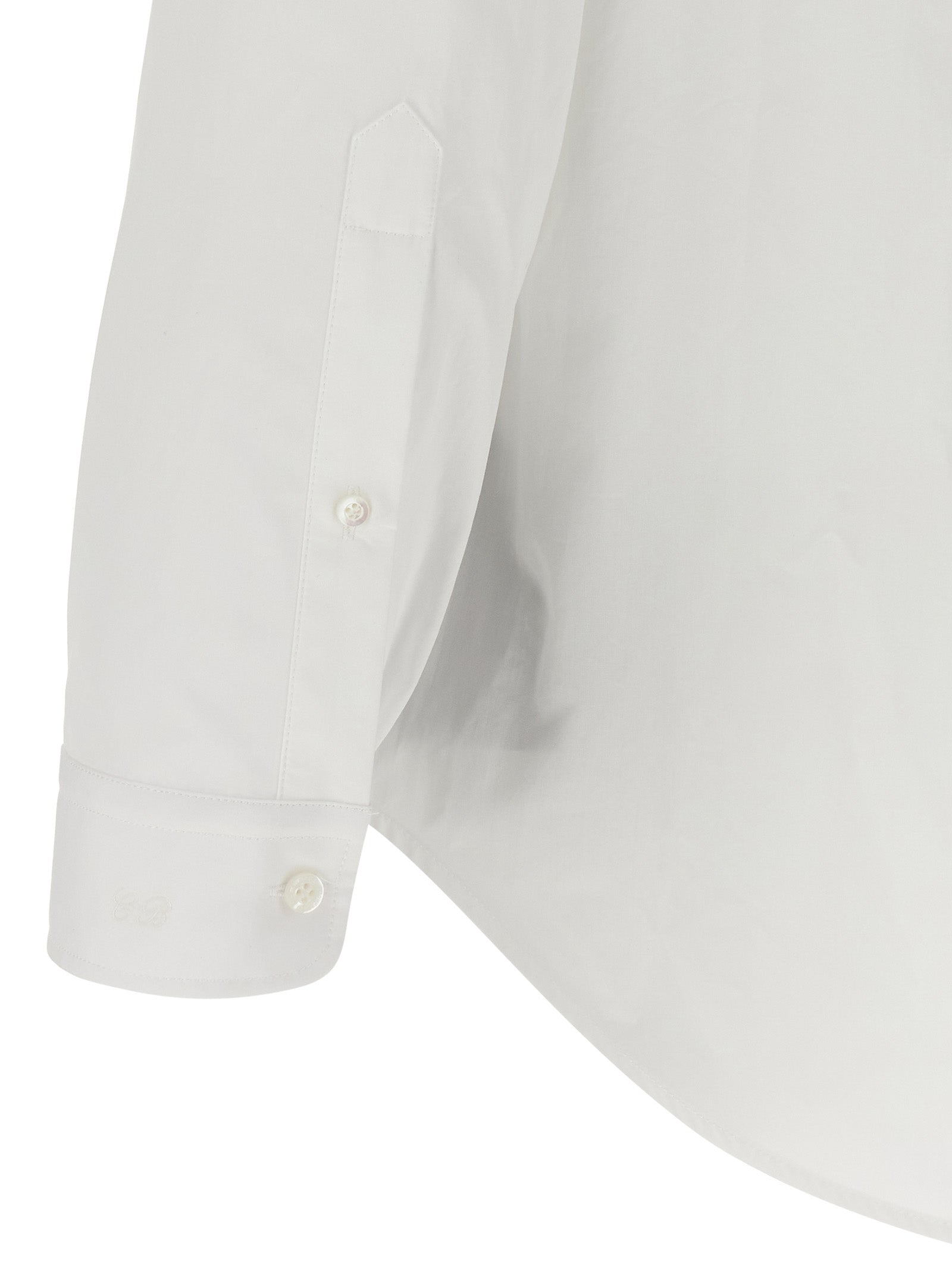 Balenciaga White Cotton Blouse
