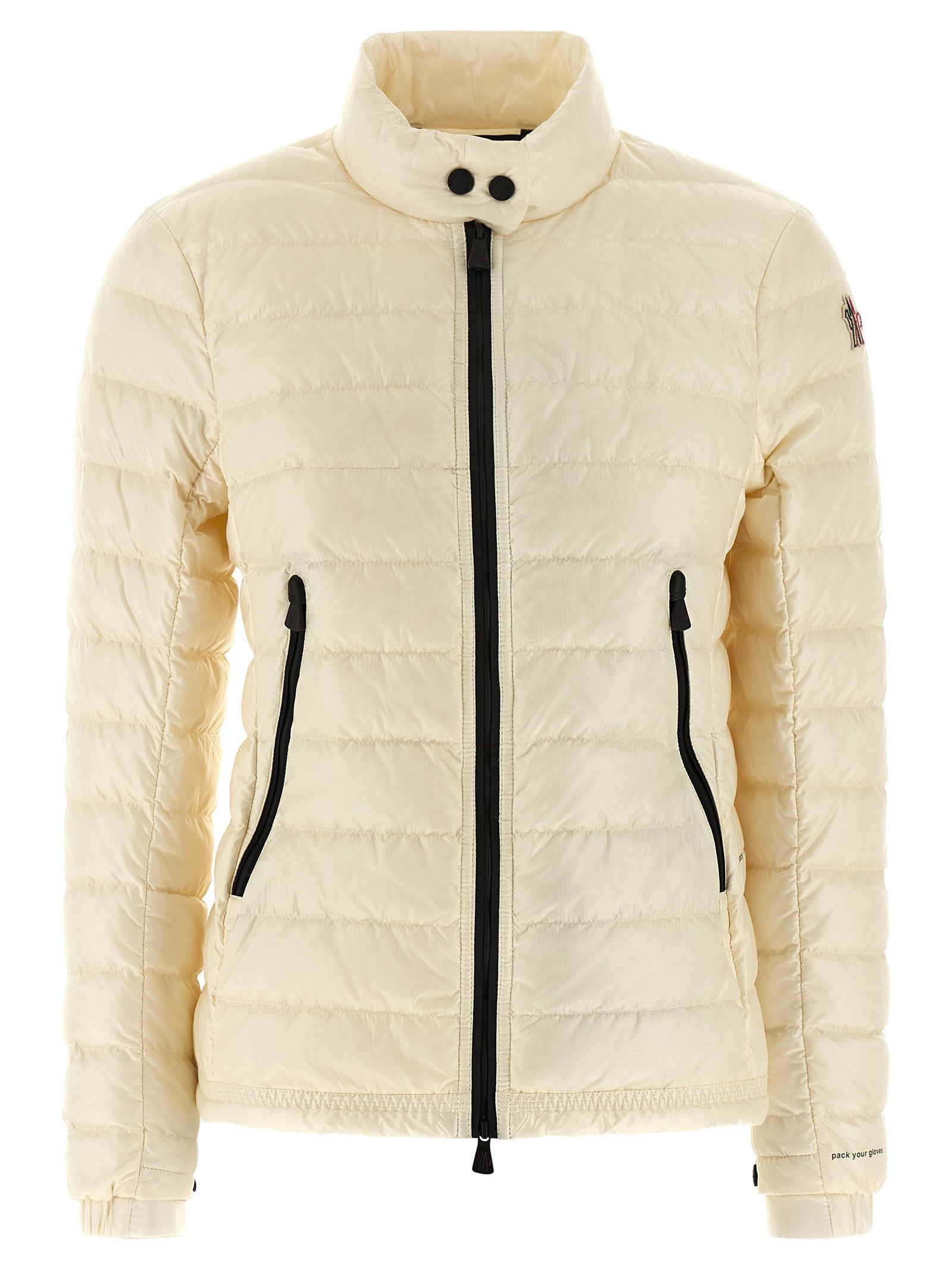 Moncler Grenoble White Polyamide Full-Length Jacket