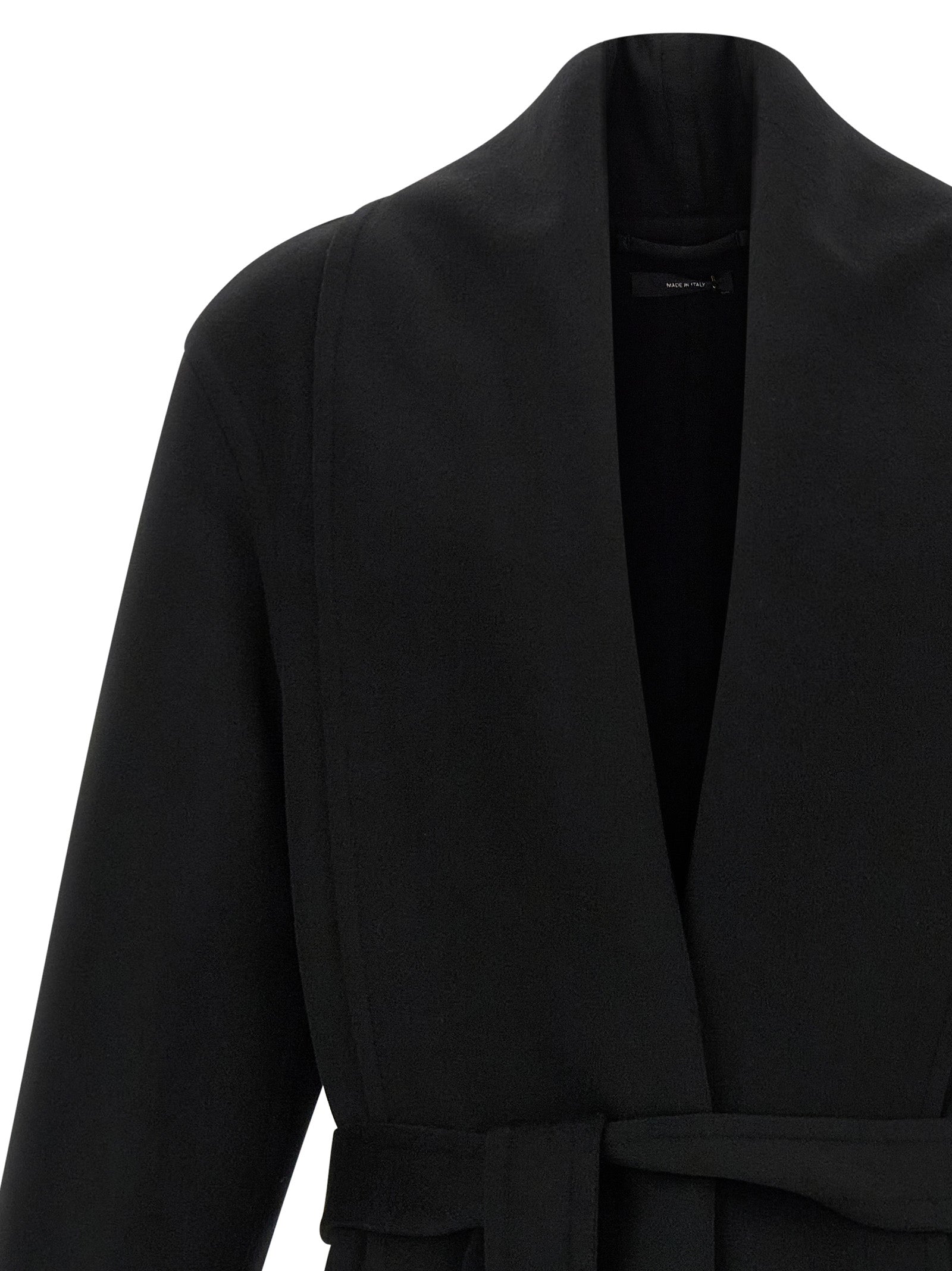 Tom Ford Black Virgin Wool Coat