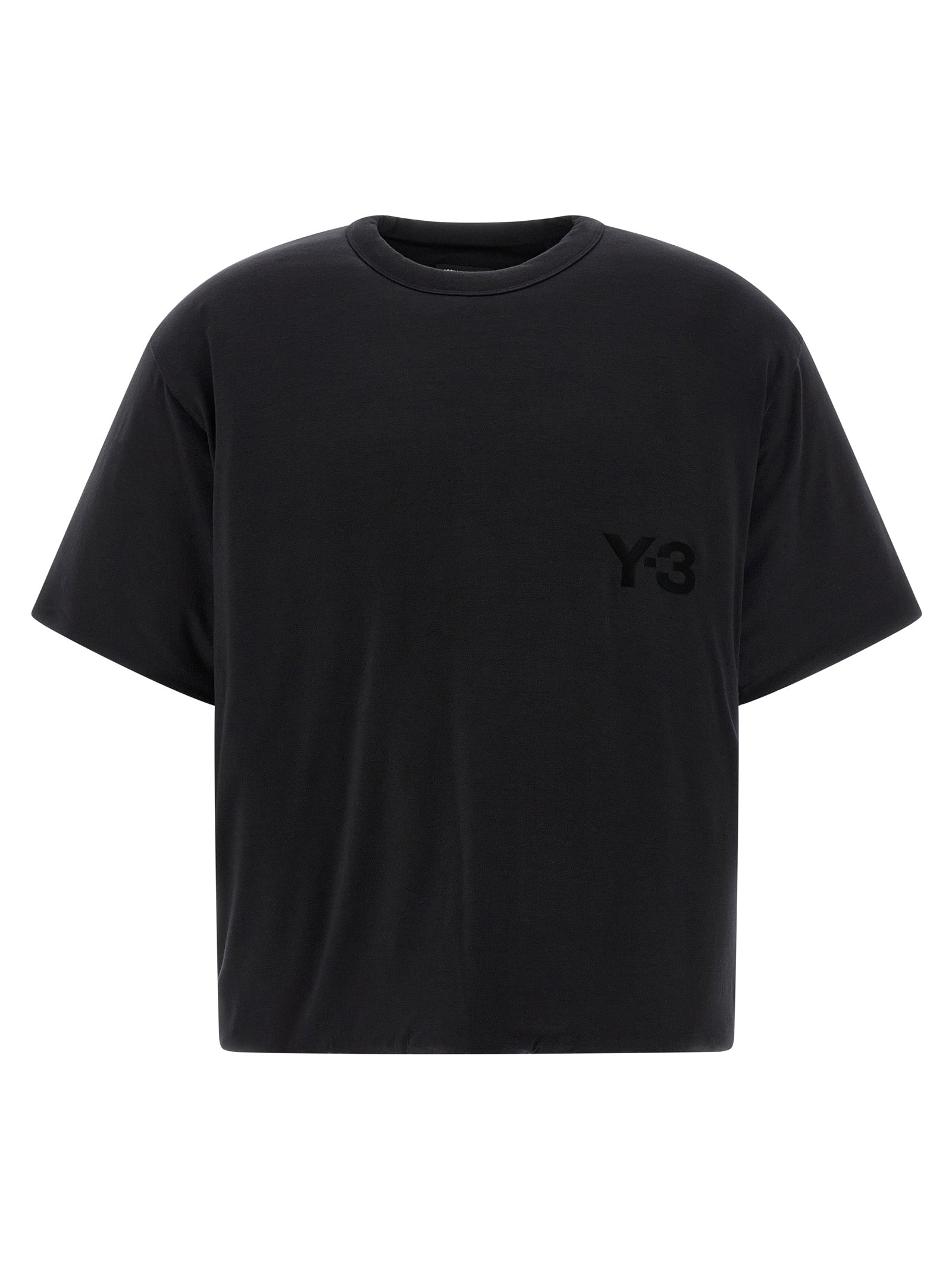 Y-3 Black Lyocell T-Shirt