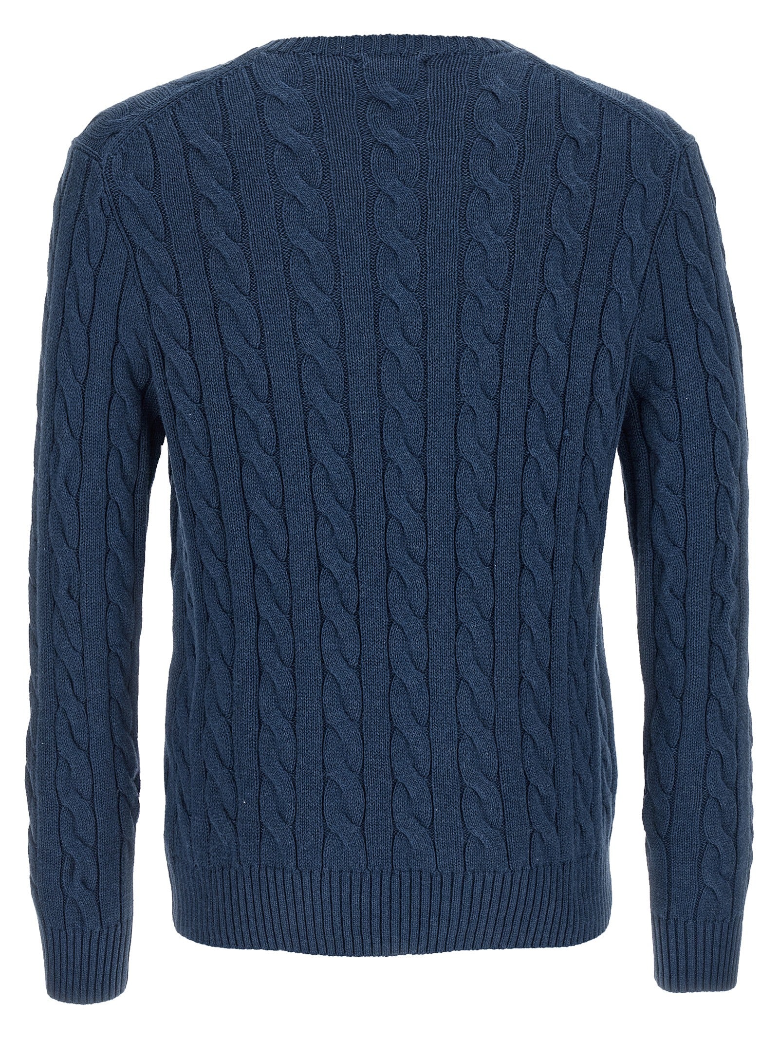 Polo Ralph Lauren Blue Cotton Cardigan