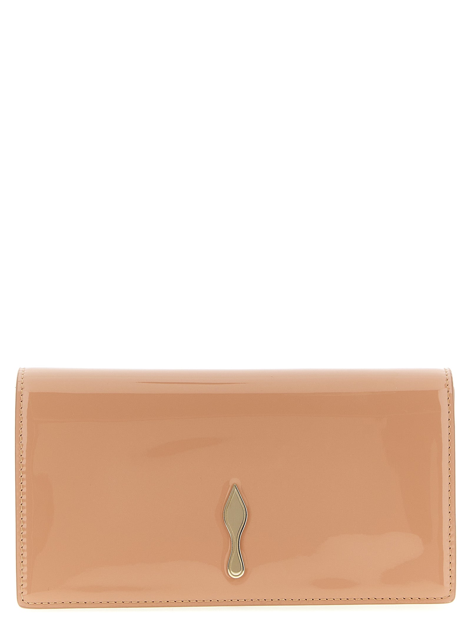 Christian Louboutin Multicolor Calfskin Clutch Bag