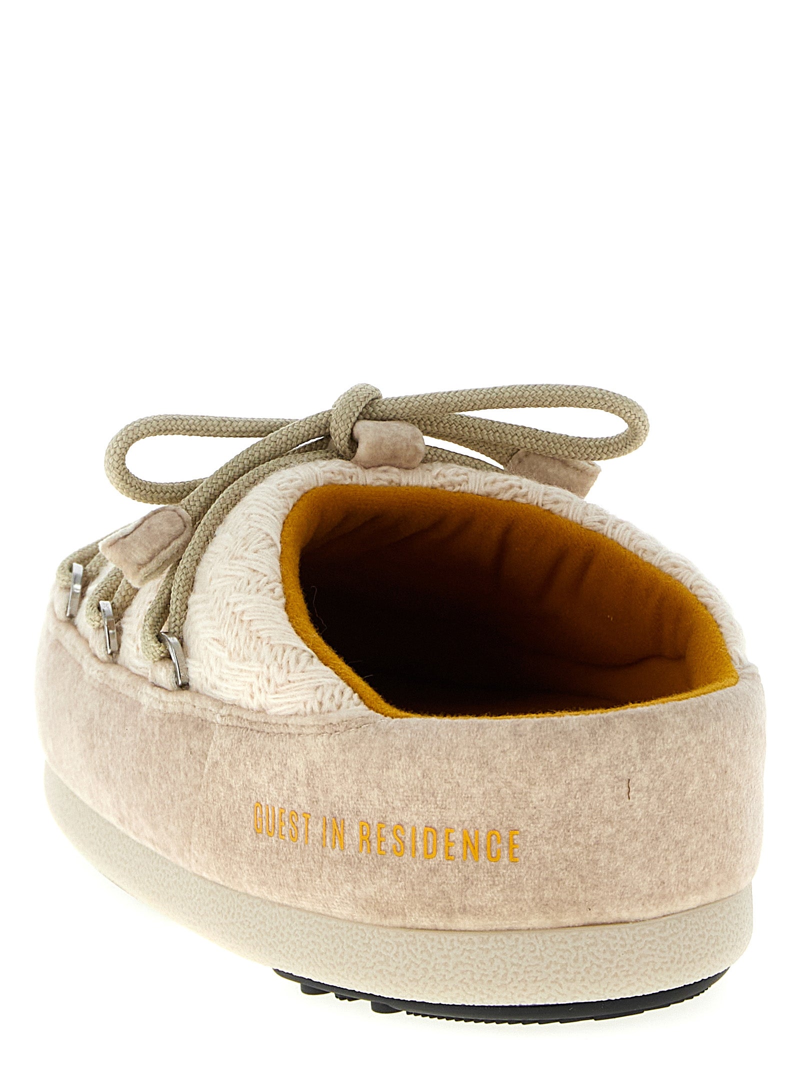 Moon Boot Beige Polyester Flat Boots