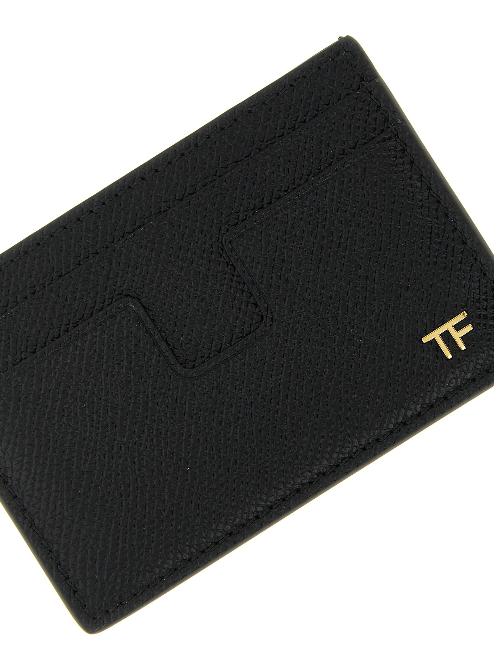 Tom Ford Black Calfskin Cardholder