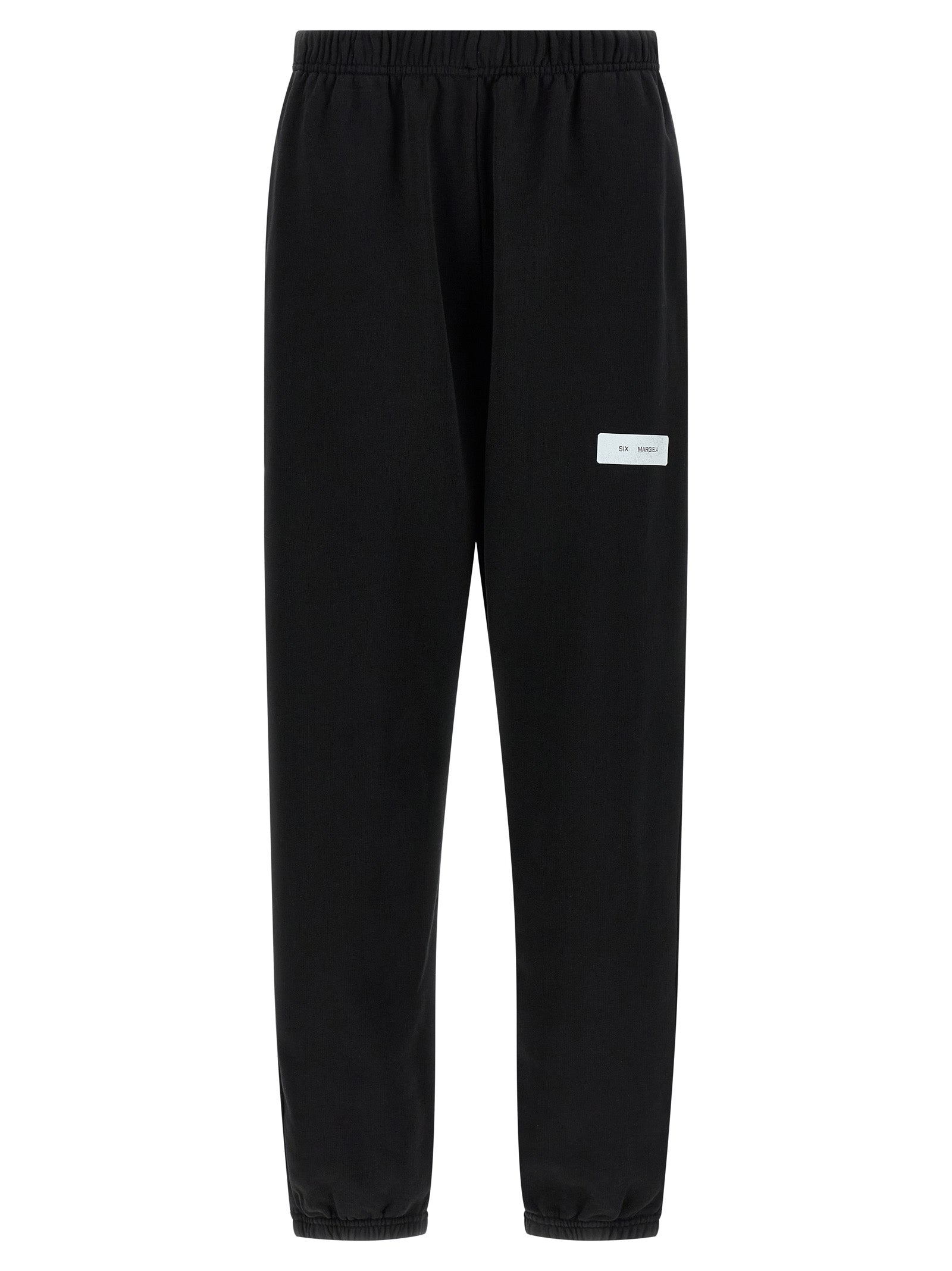 MM6 Maison Margiela Black Cotton Joggers (Workout Pants)