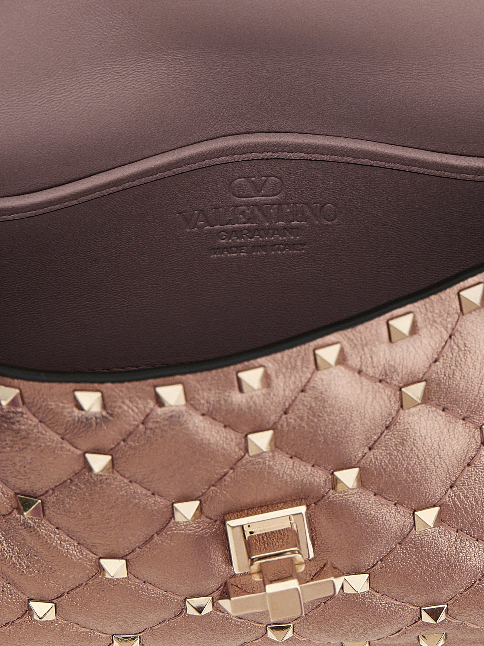Valentino Garavani Multicolor Lamb Leather Shoulder Bag