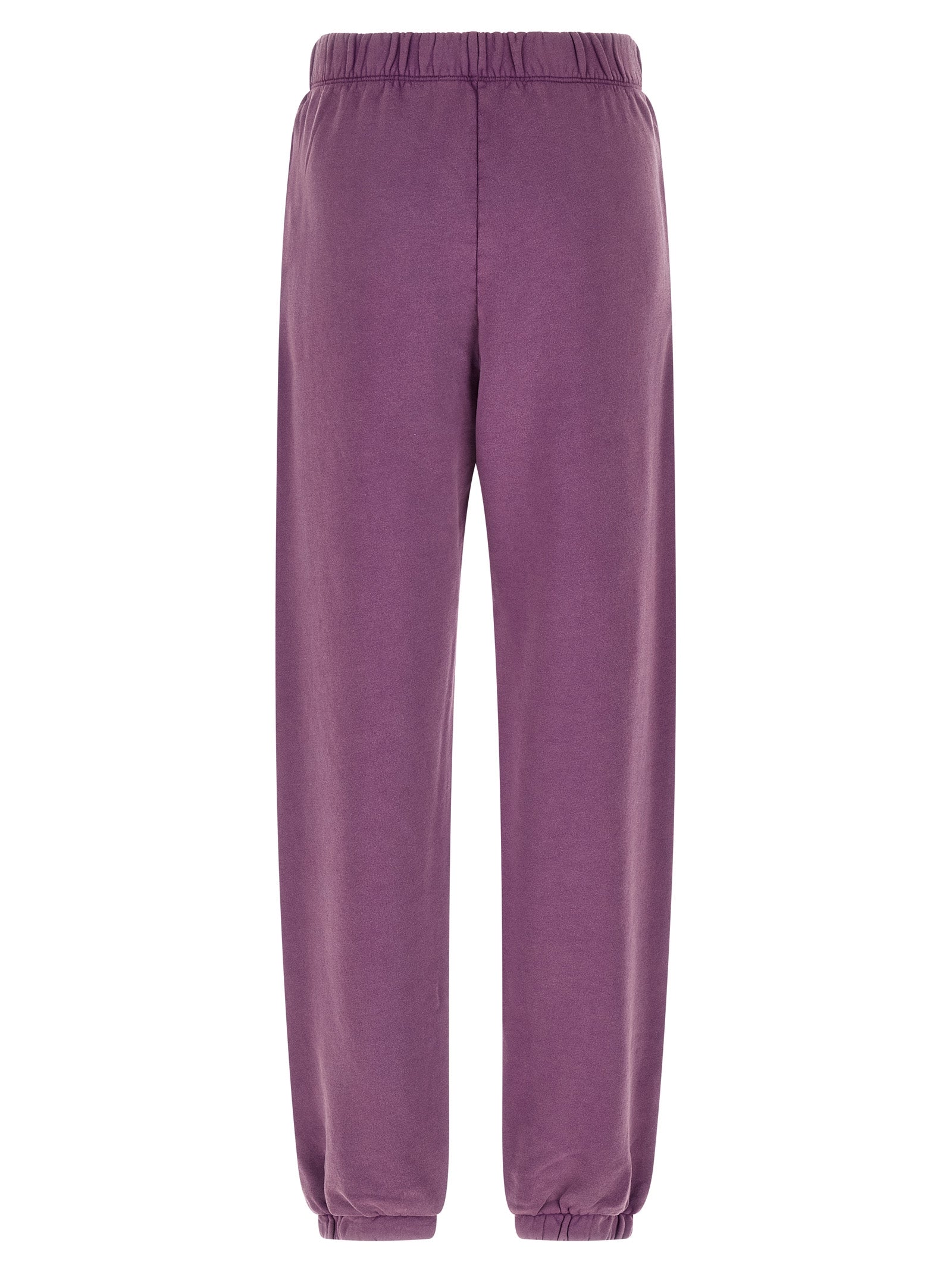 The Attico Purple Cotton Joggers (Workout Pants)