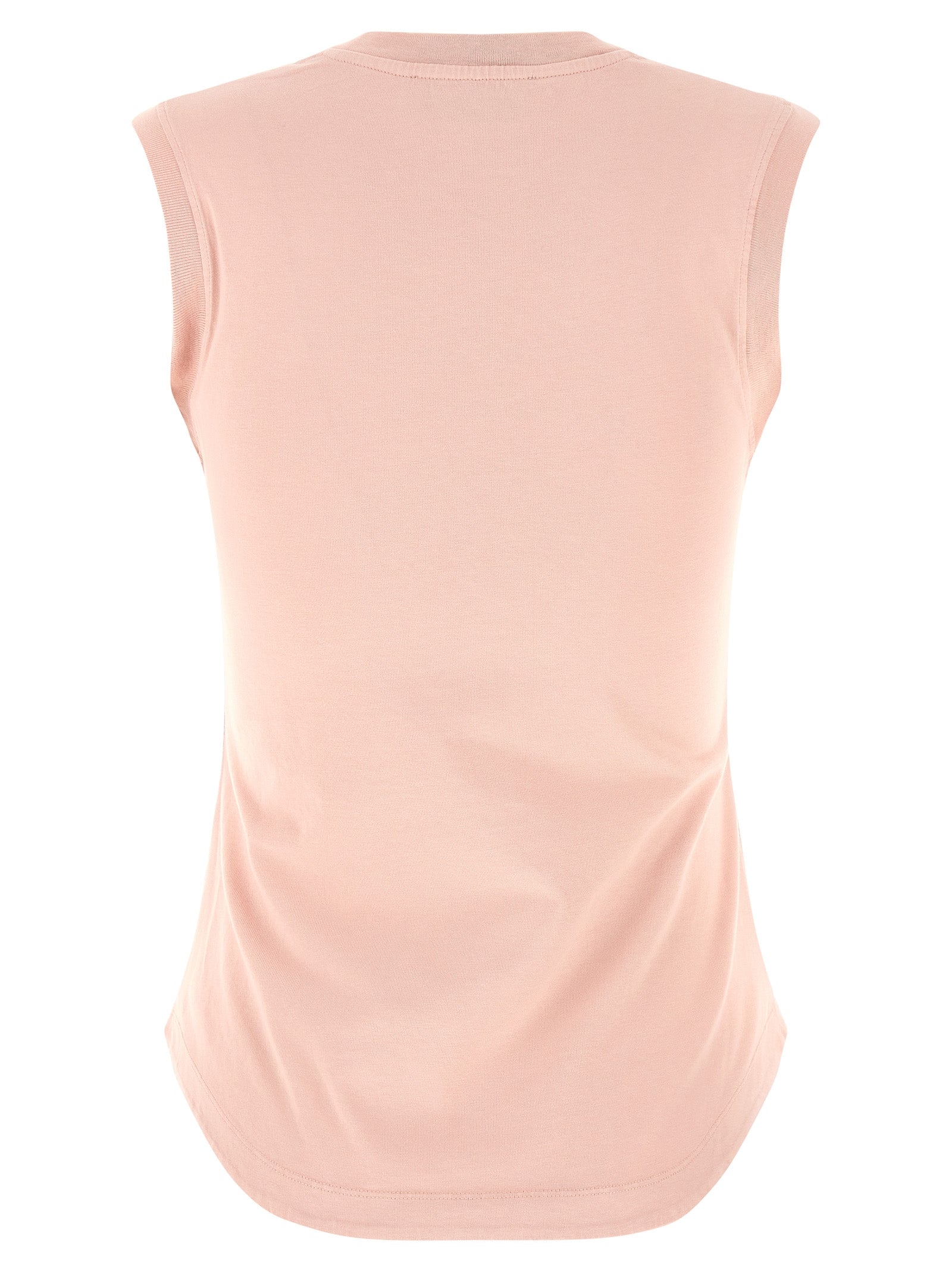 The Attico Multicolor Cotton Sleeveles T-Shirt