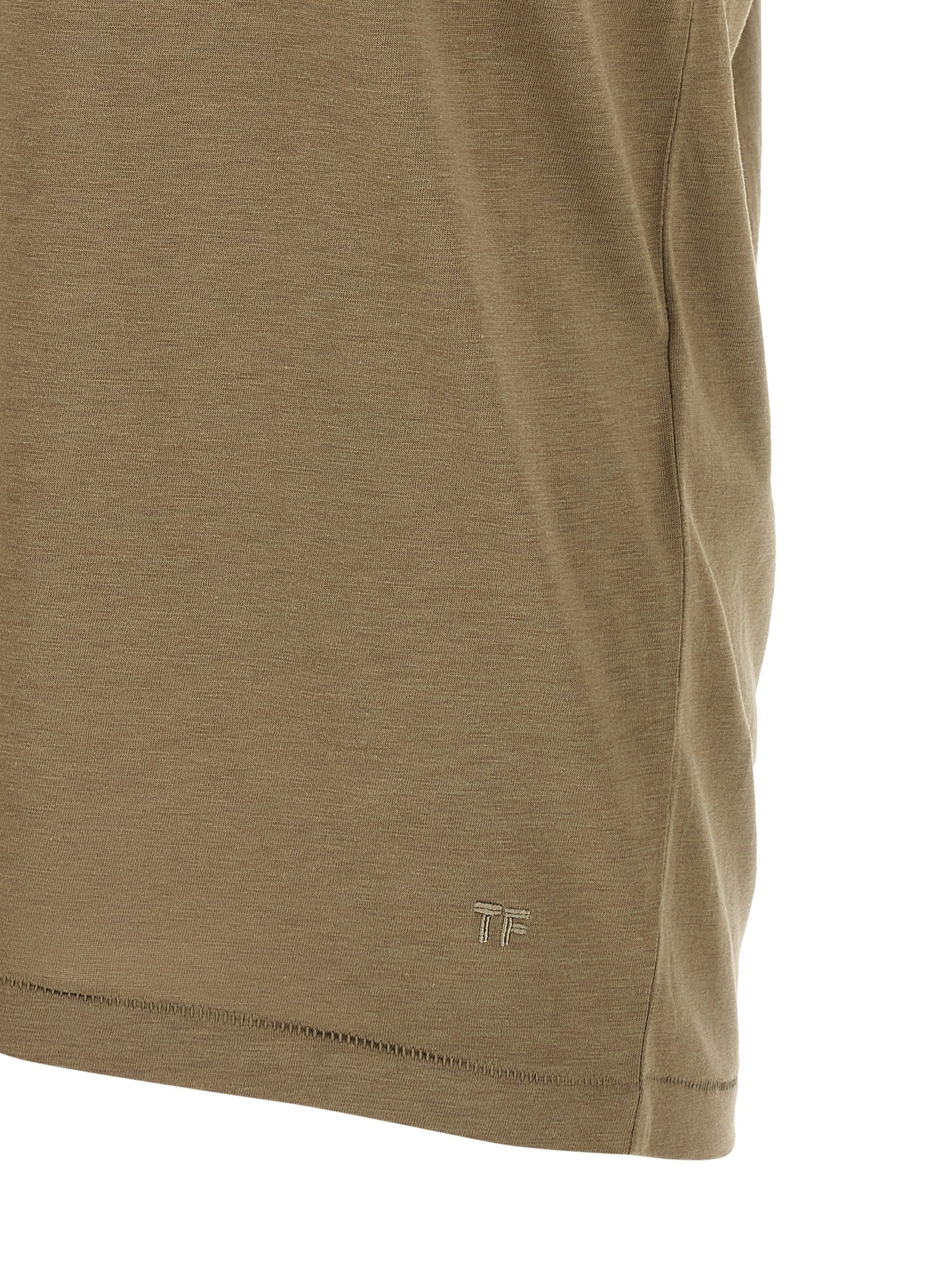 Tom Ford Bicolor Lyocell T-Shirt