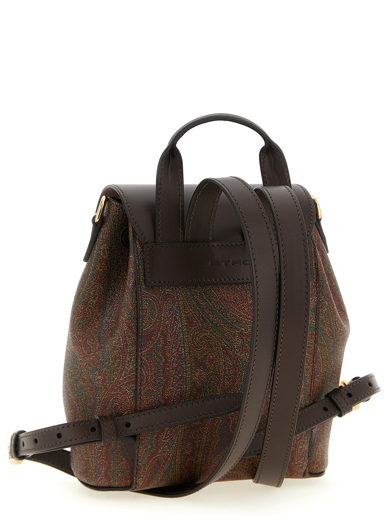 Etro Multicolor Cotton Backpack