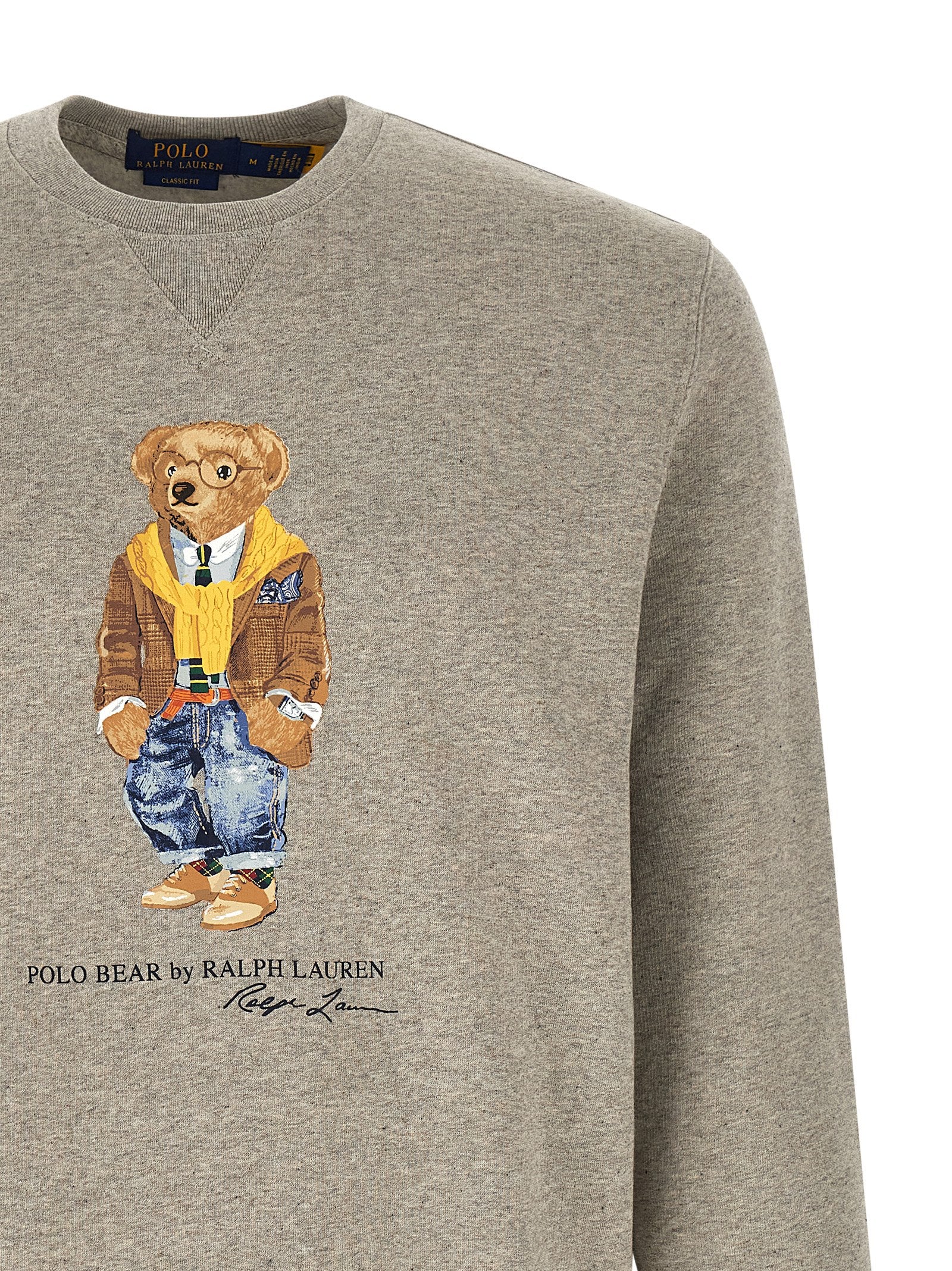Polo Ralph Lauren Gray Cotton Sweatshirt