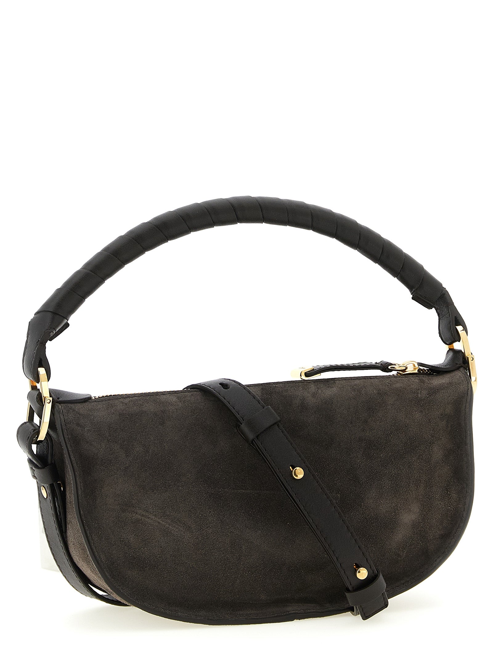 Chloé Brown Calfskin Shoulder Bag