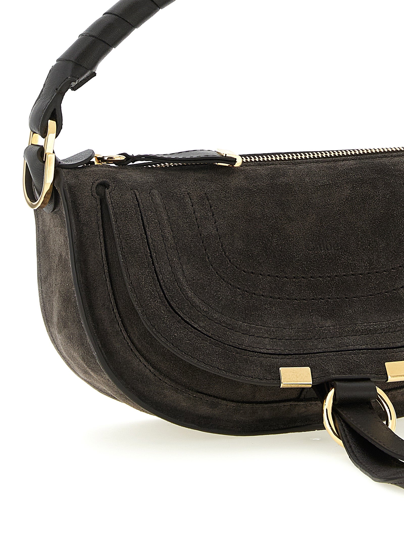 Chloé Brown Calfskin Shoulder Bag
