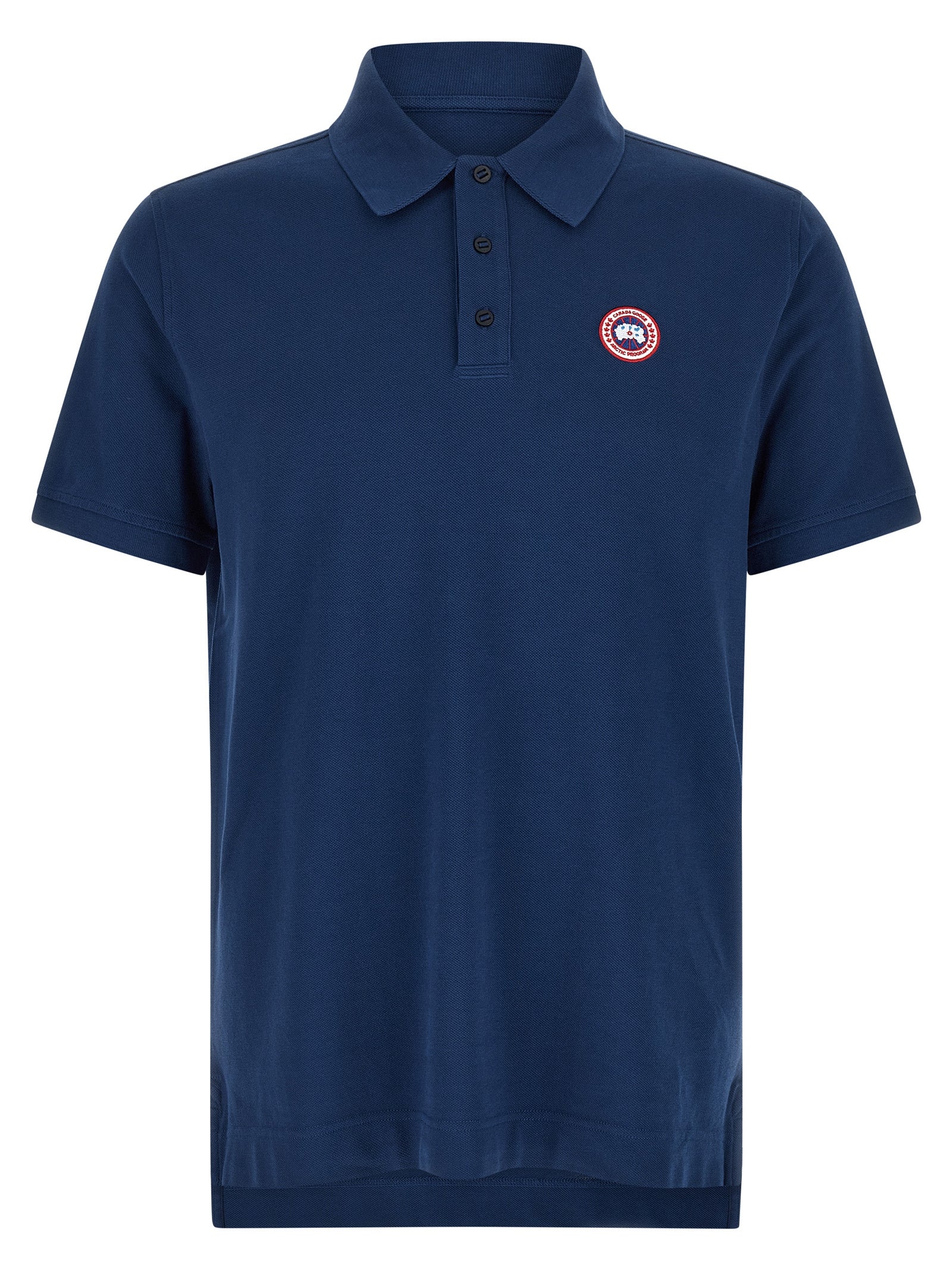 Canada Goose Blue Cotton Polo Shirt