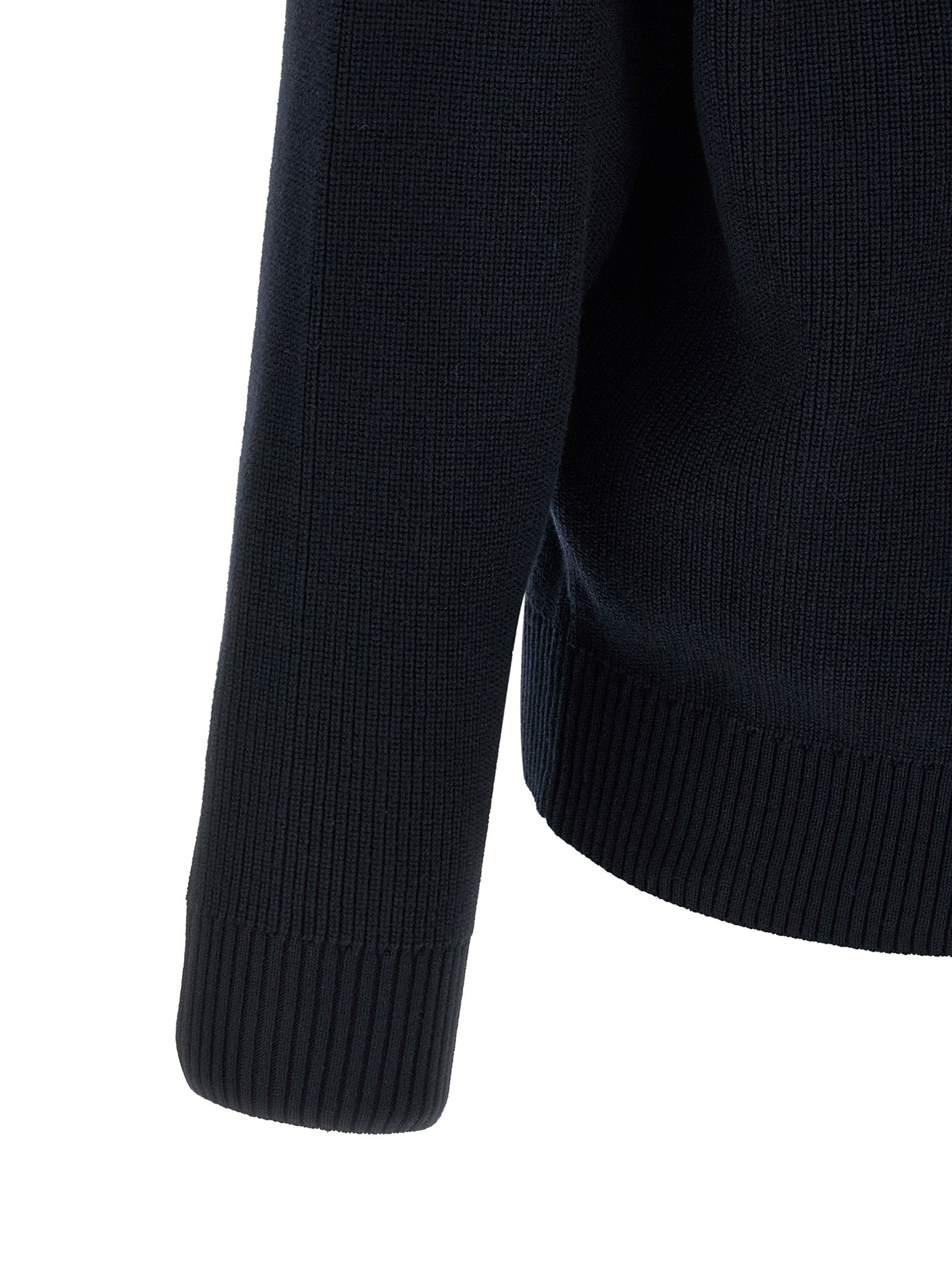 Stone Island Blue Cotton Cardigan
