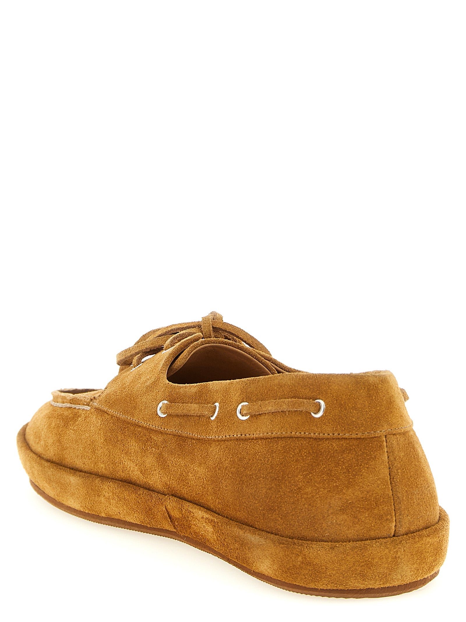 Marsell Brown Calfskin Slip-On Loafers