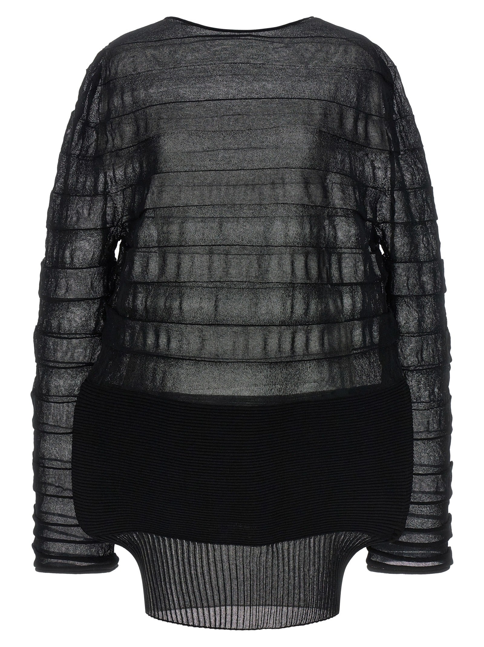 Issey Miyake Black Polyester Sweatshirt