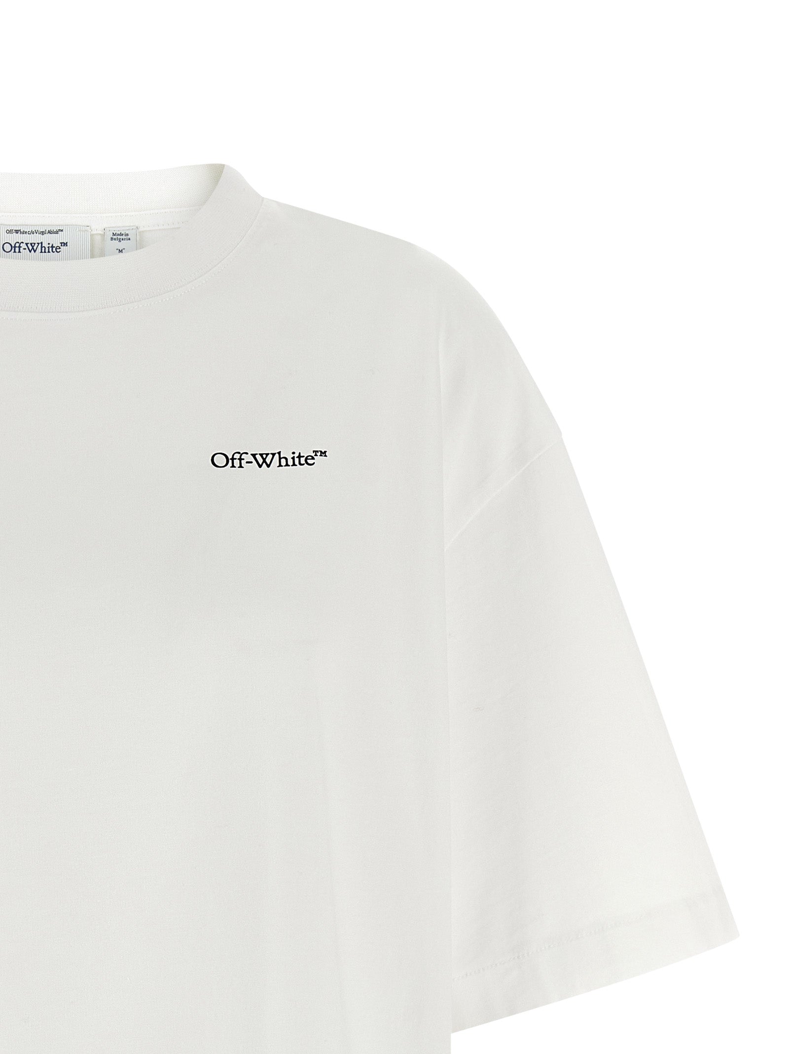 Off-White White Cotton T-Shirt