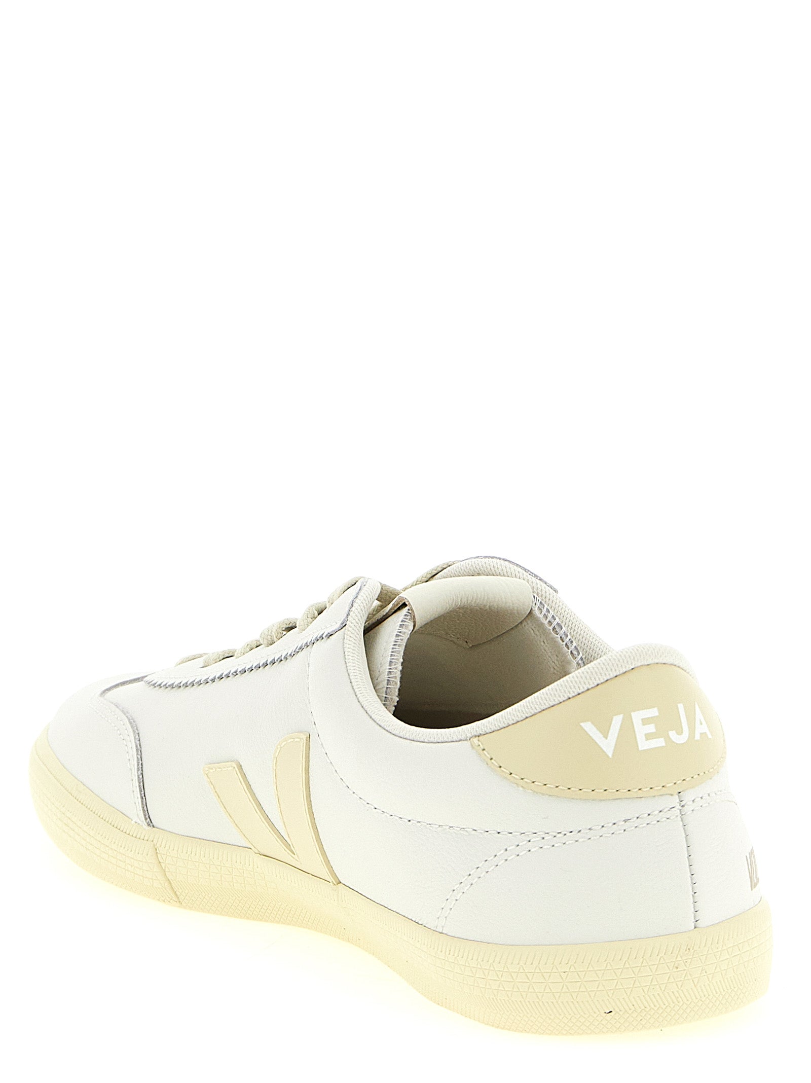 Veja White Calfskin Sneakers