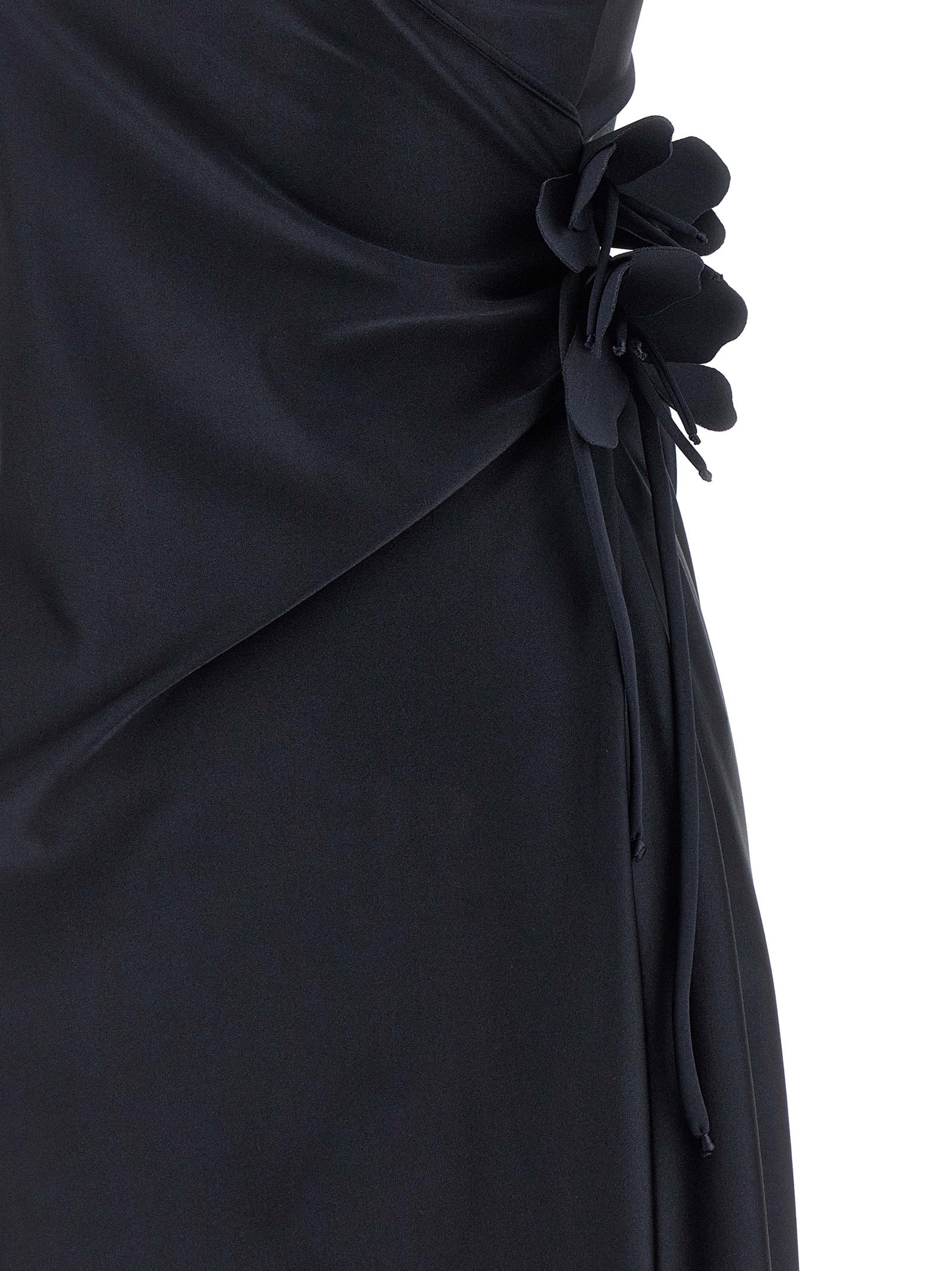 Coperni Black Polyamide Midi Dress