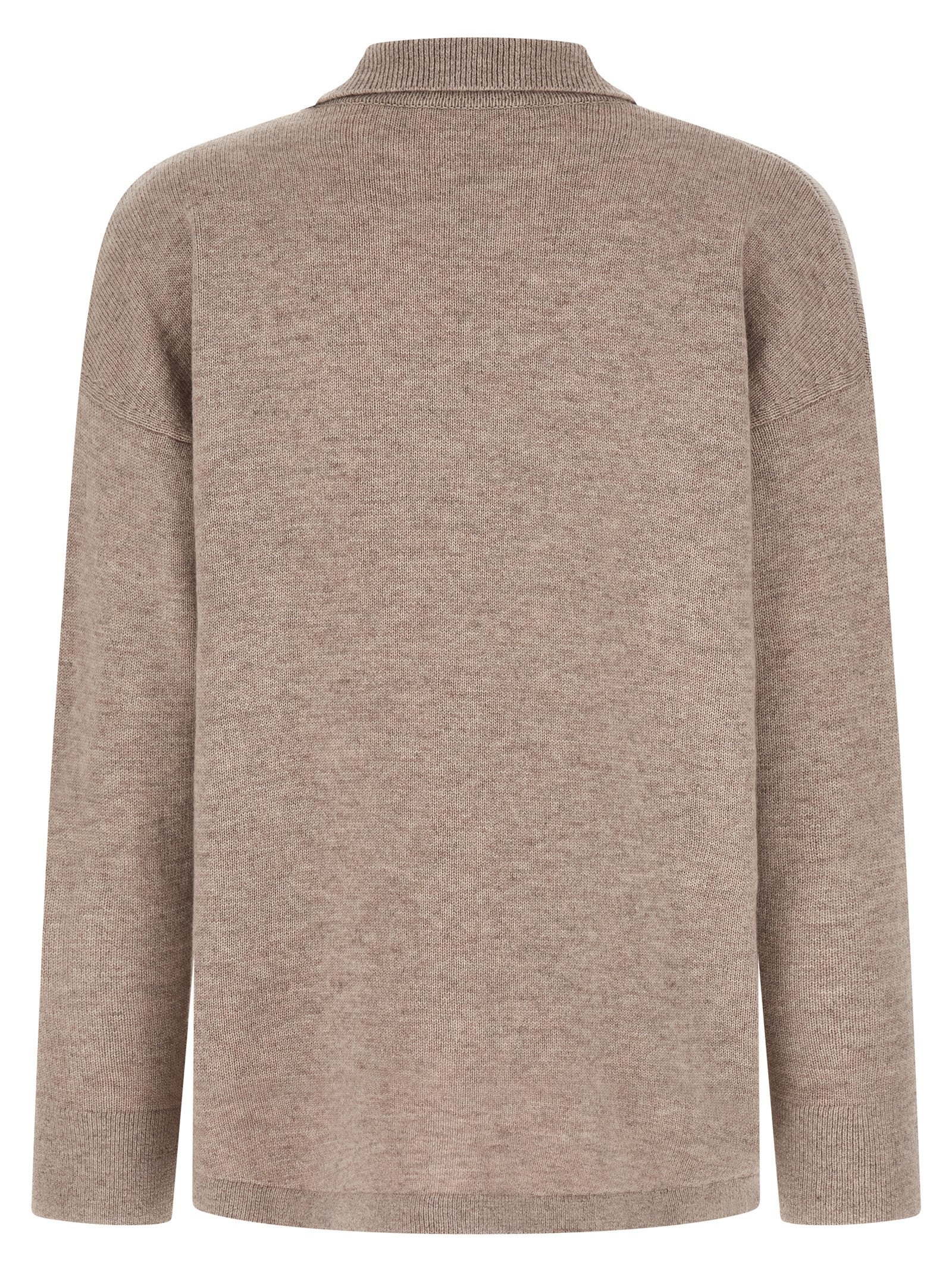 S Max Mara Beige Wool Cardigan