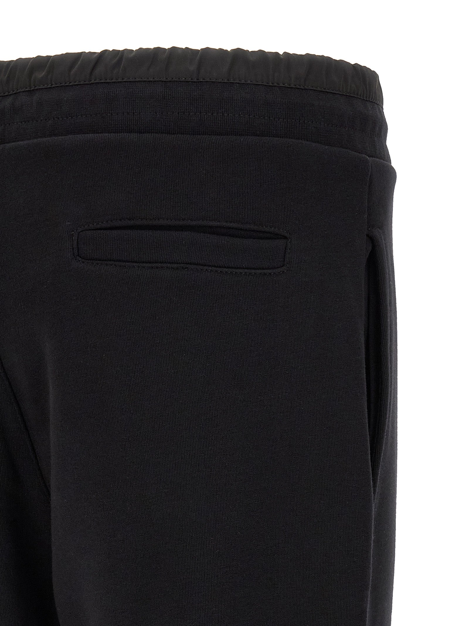 Philipp Plein Black Cotton Joggers (Workout Pants)