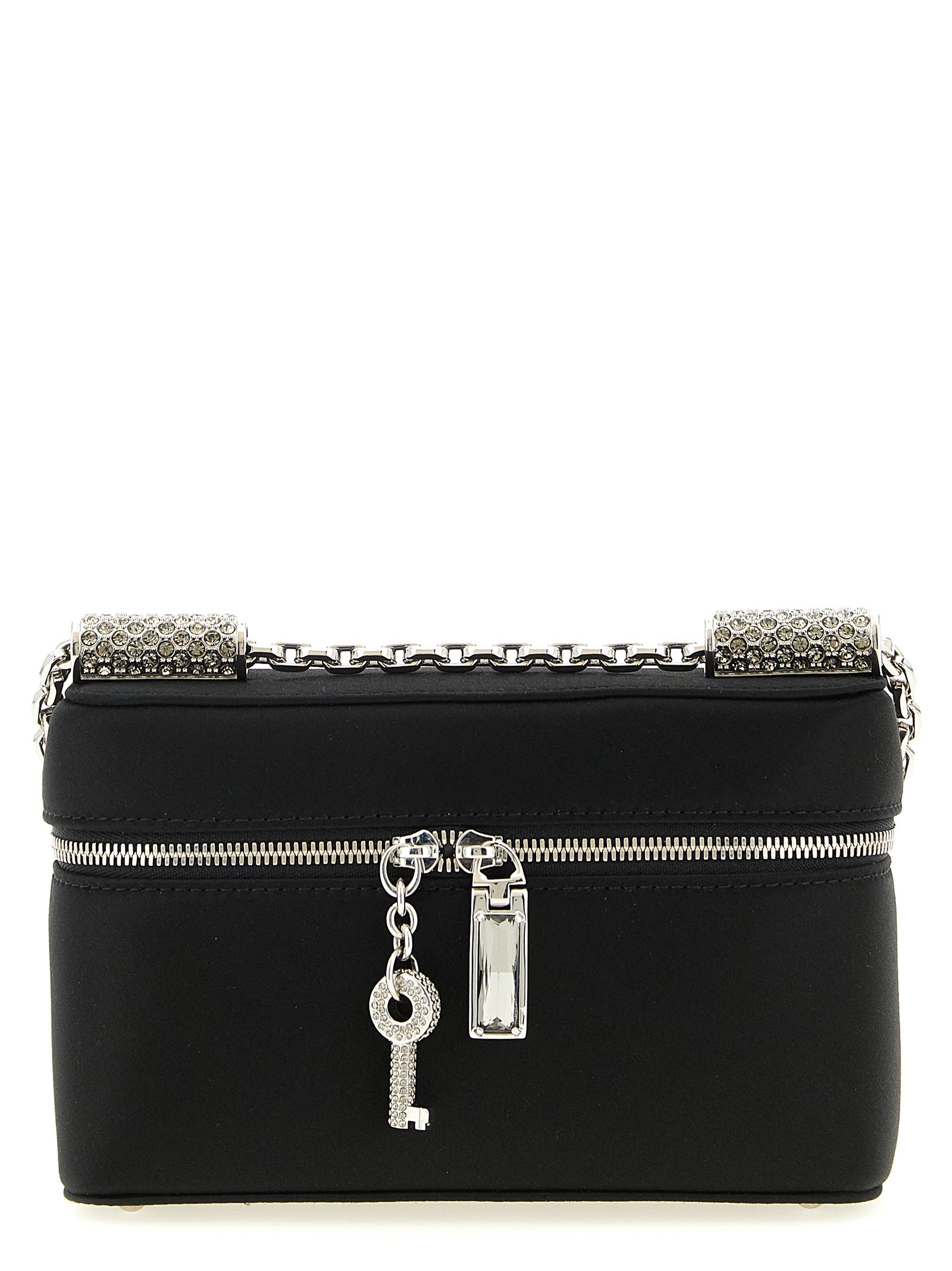 Dolce & Gabbana Black Viscose Crossbody Bag