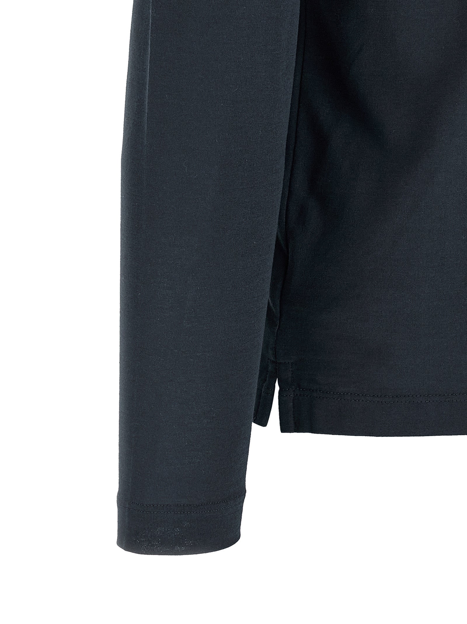ZANONE Blue Cotton T-Shirt