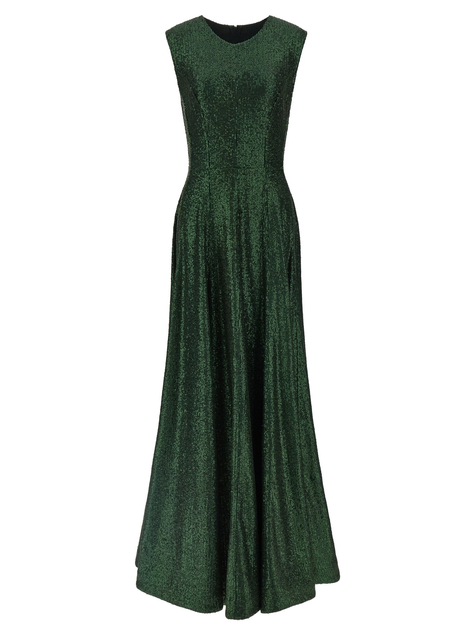 Norma Kamali Bicolor Polyester Long Dress