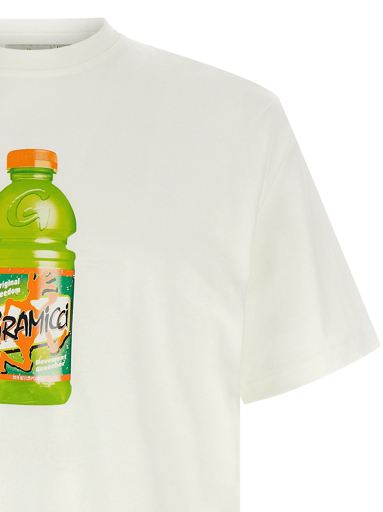 Gramicci White Cotton T-Shirt