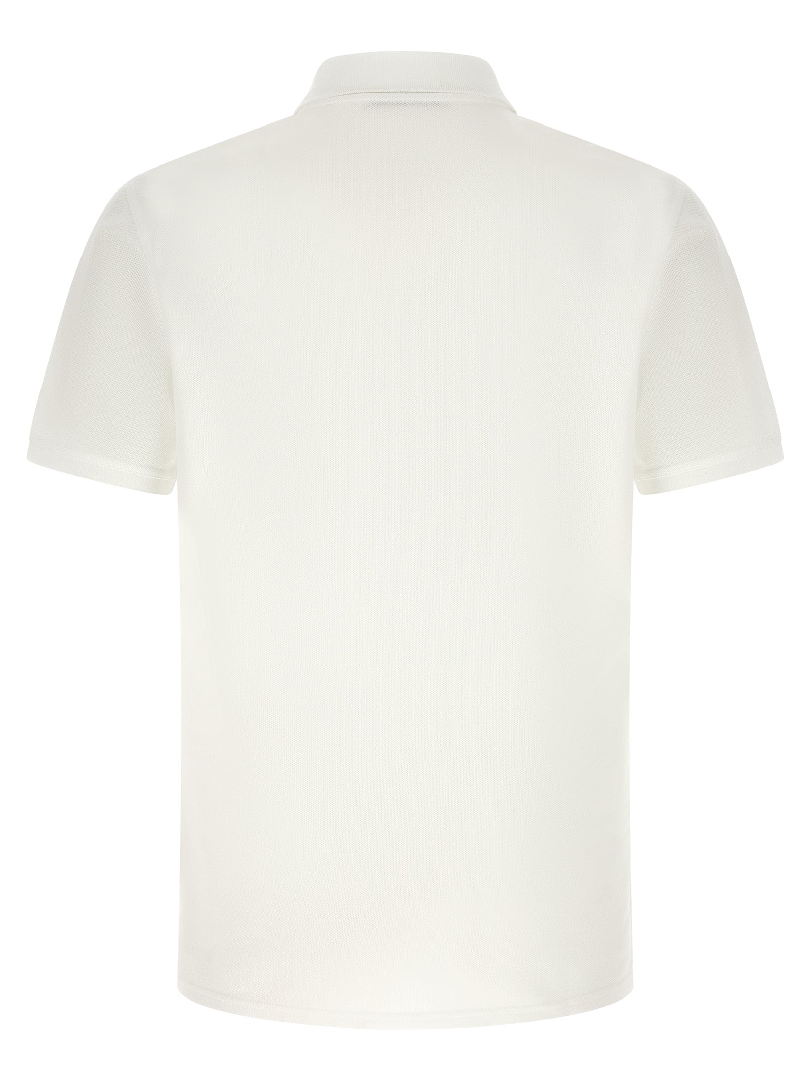 Givenchy White Cotton Polo Shirt