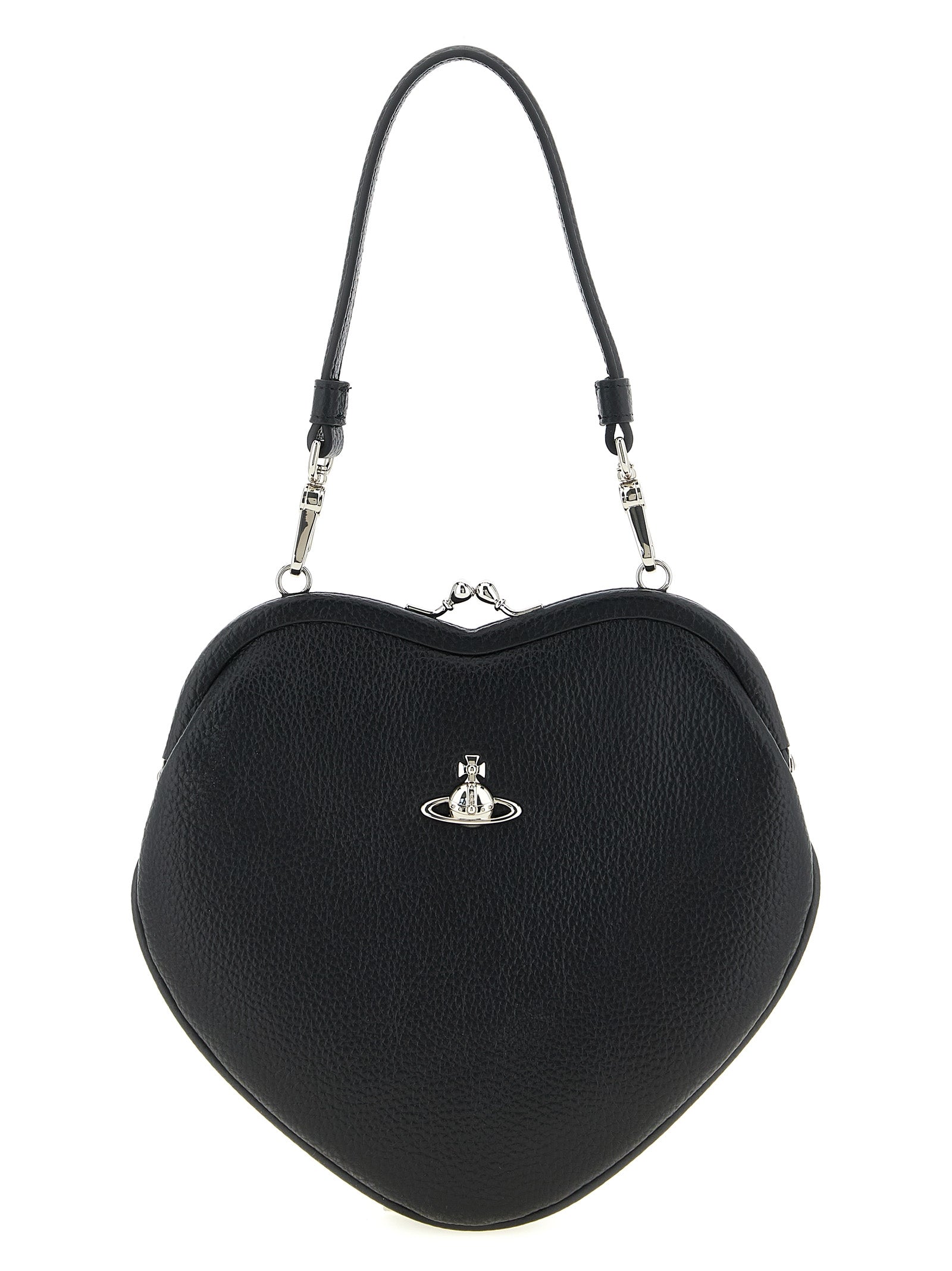 Vivienne Westwood Black Polyethylene Handbag