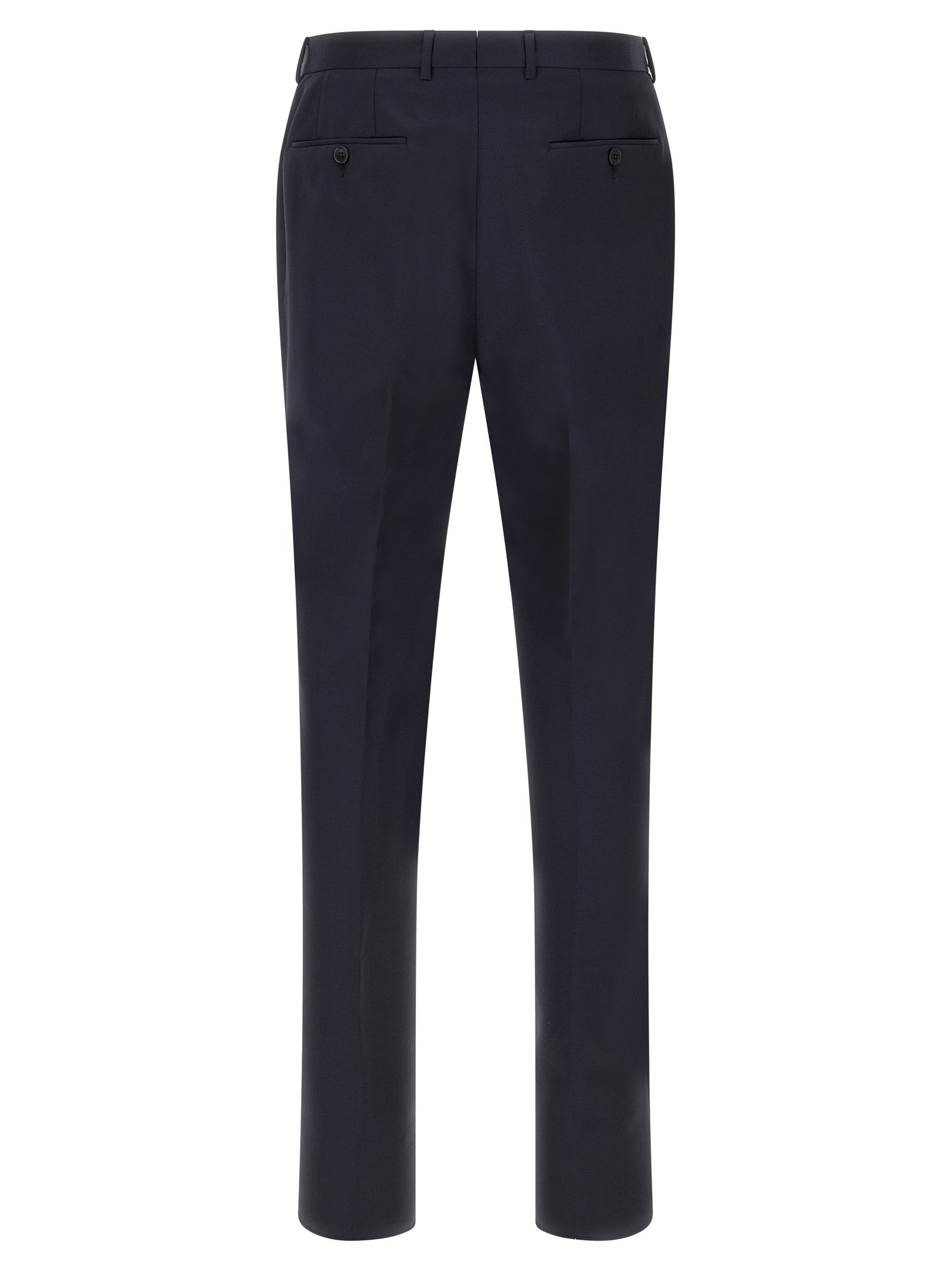 ZEGNA Blue Wool Two-Piece Suit