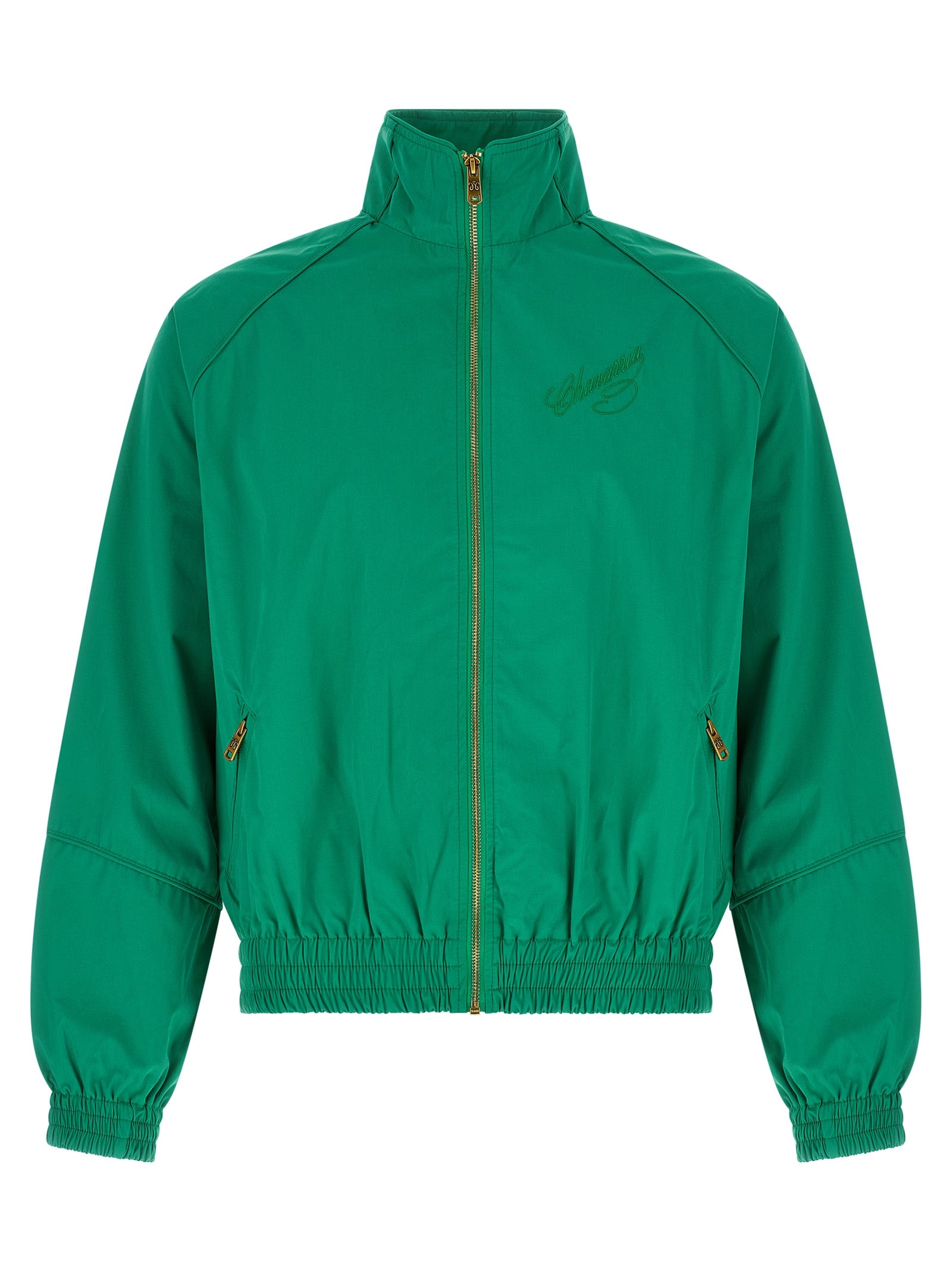 WILLY CHAVARRIA Bicolor Cotton Shell Jacket